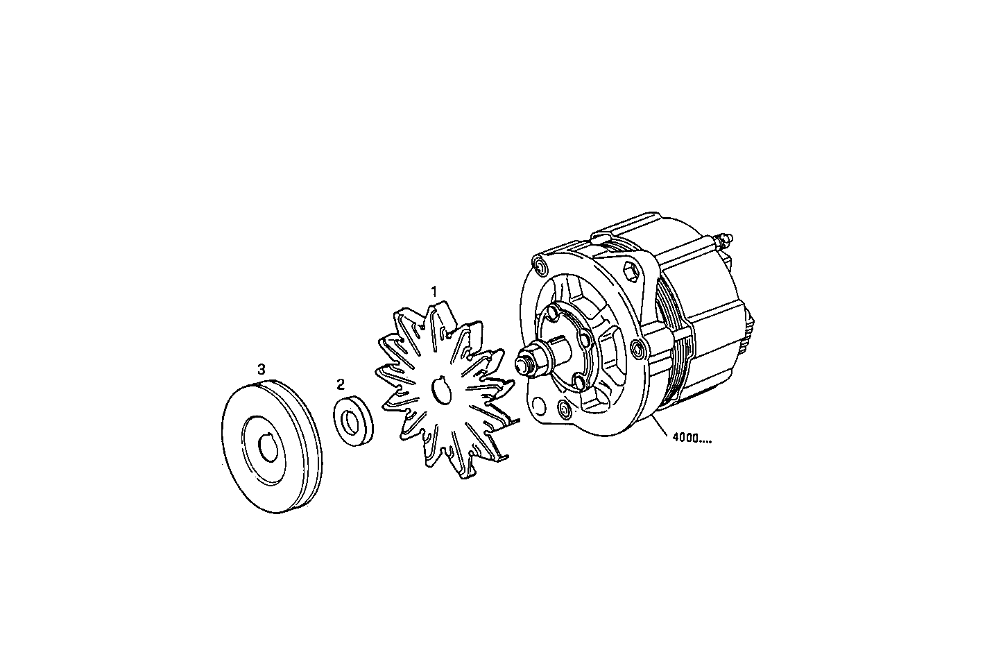 GENERATOR DRIVE - 8291SRG75.10 8291SRG75 parts diagram