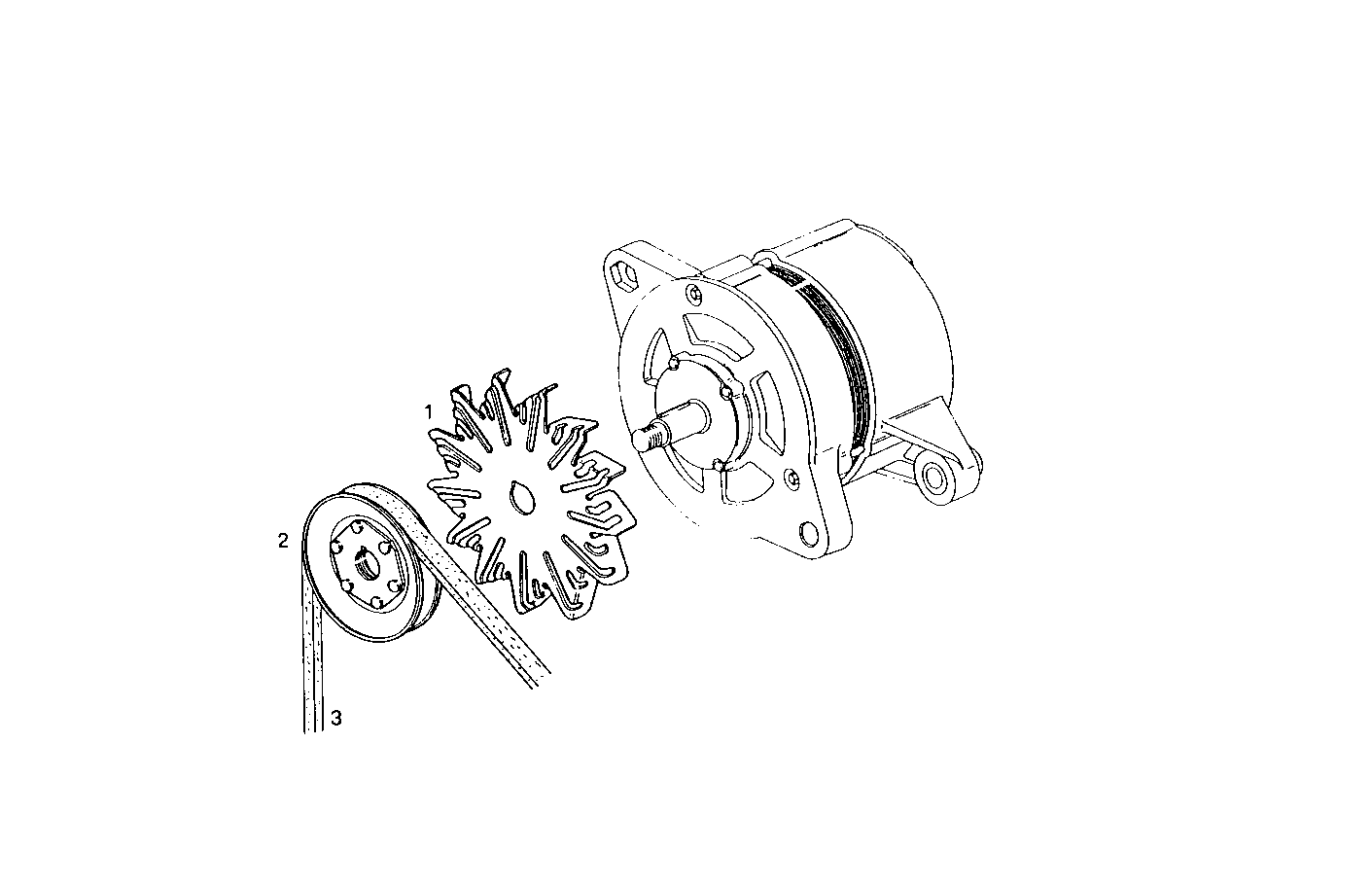 GENERATOR DRIVE - 8140SE00.00A016 8140SE00 parts diagram