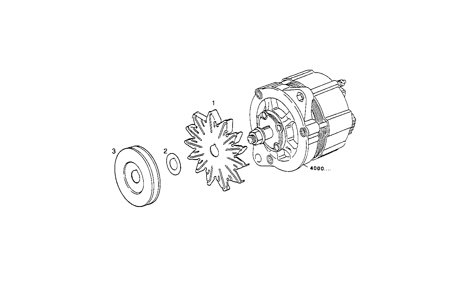 GENERATOR DRIVE - 8210SRC21.21 8210SRC21 parts diagram