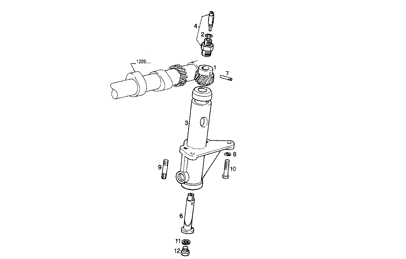 REVOLUTION COUNTER DRIVE - 8061Si35.05 8061Si35 parts diagram