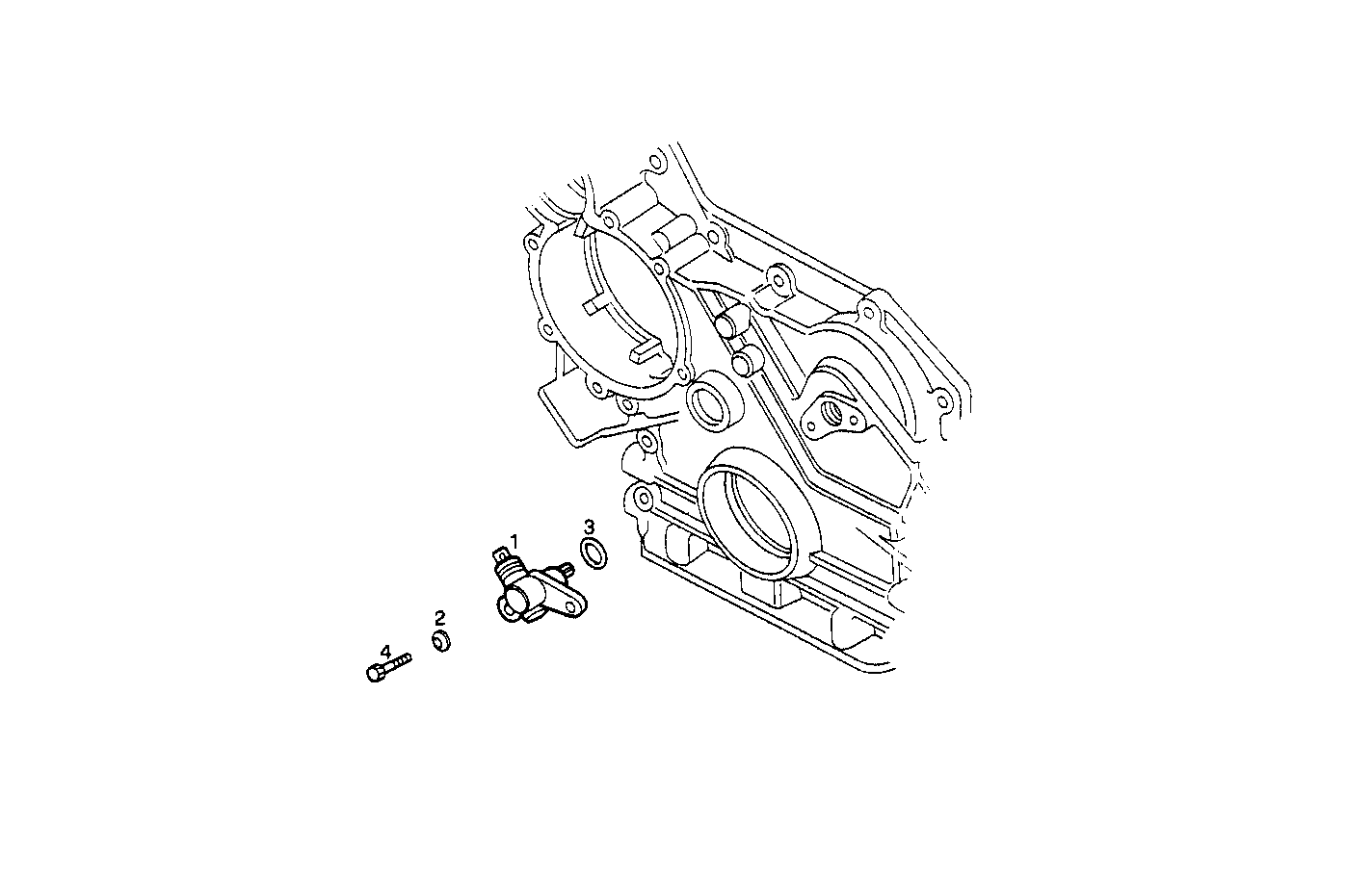 REVOLUTION COUNTER DRIVE - 8361SI10.00A802 8361SI10 parts diagram