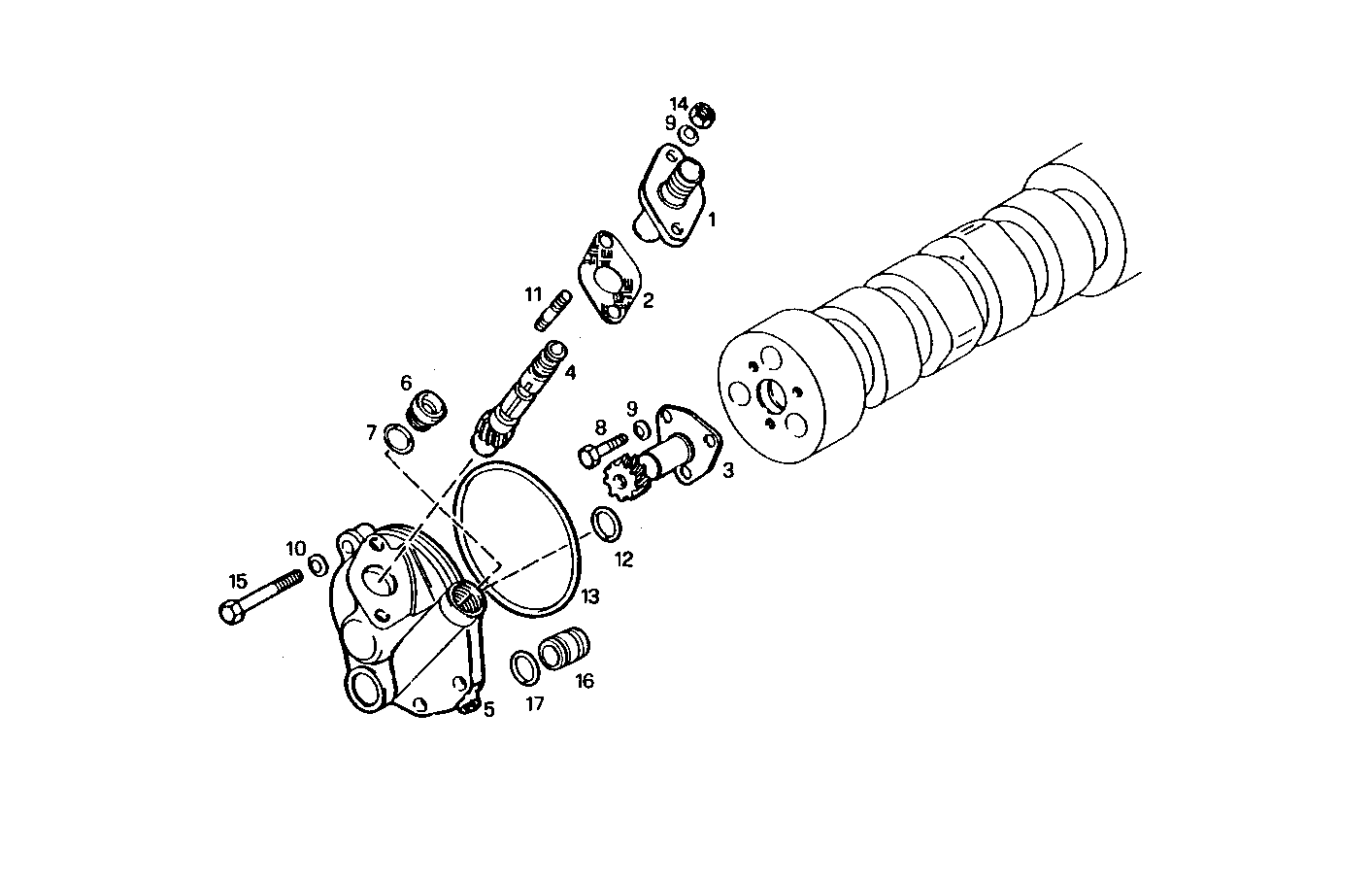 REVOLUTION COUNTER DRIVE - 8281SRM44.30 8281SRM44 parts diagram