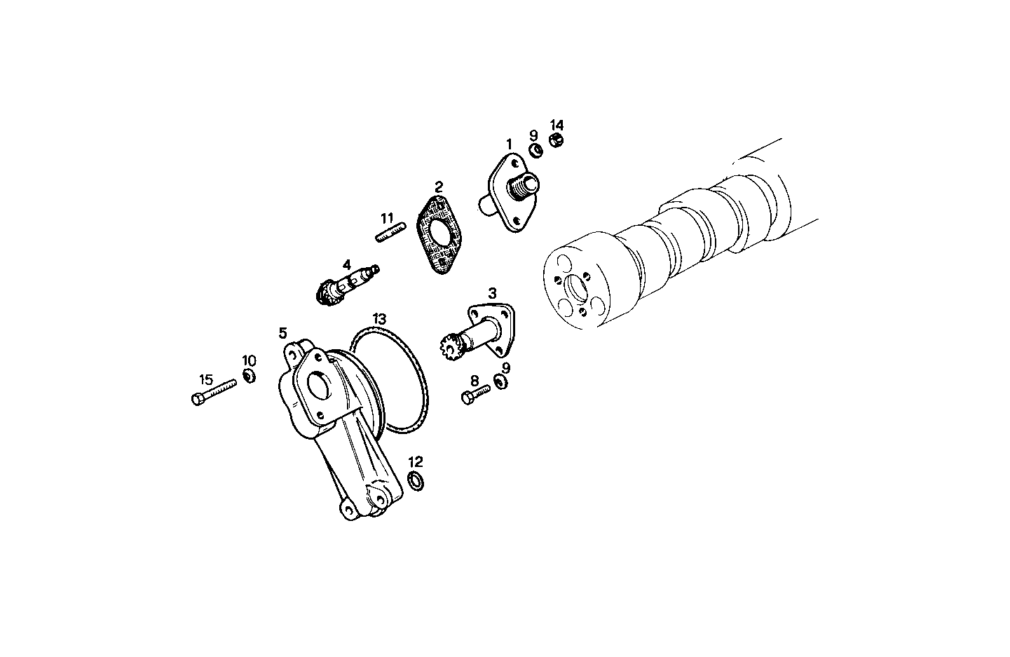 REVOLUTION COUNTER DRIVE - GE8281M32.30A001 GE8281M32 parts diagram