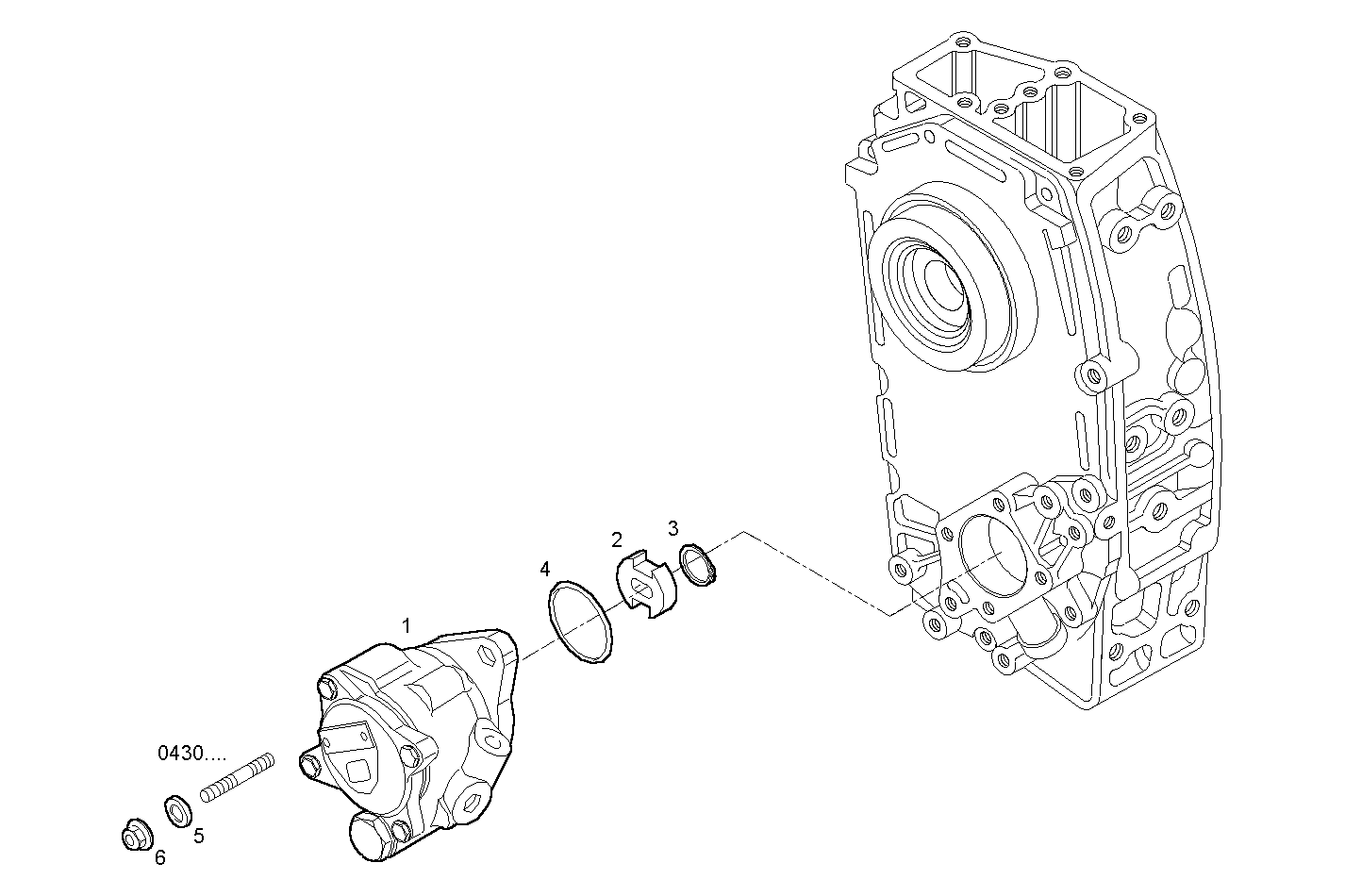 POWER STEERING PUMP - 8140.43C.3941 8140.43 parts diagram