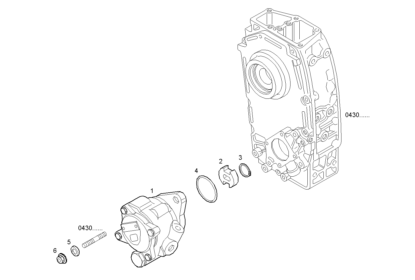POWER STEERING PUMP - 8140.43S.4400 8140.43 parts diagram