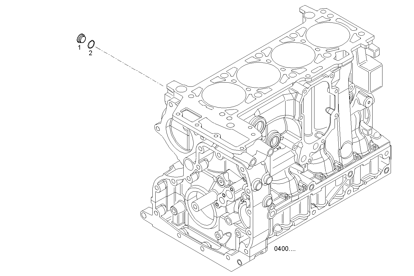 POWER STEERING PUMP - S30ENTM23.10 SOFIM HPI 3.0L parts diagram