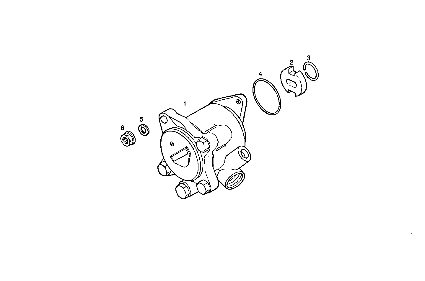 POWER STEERING PUMP - 8140SRC21.00 8140SRC21 parts diagram