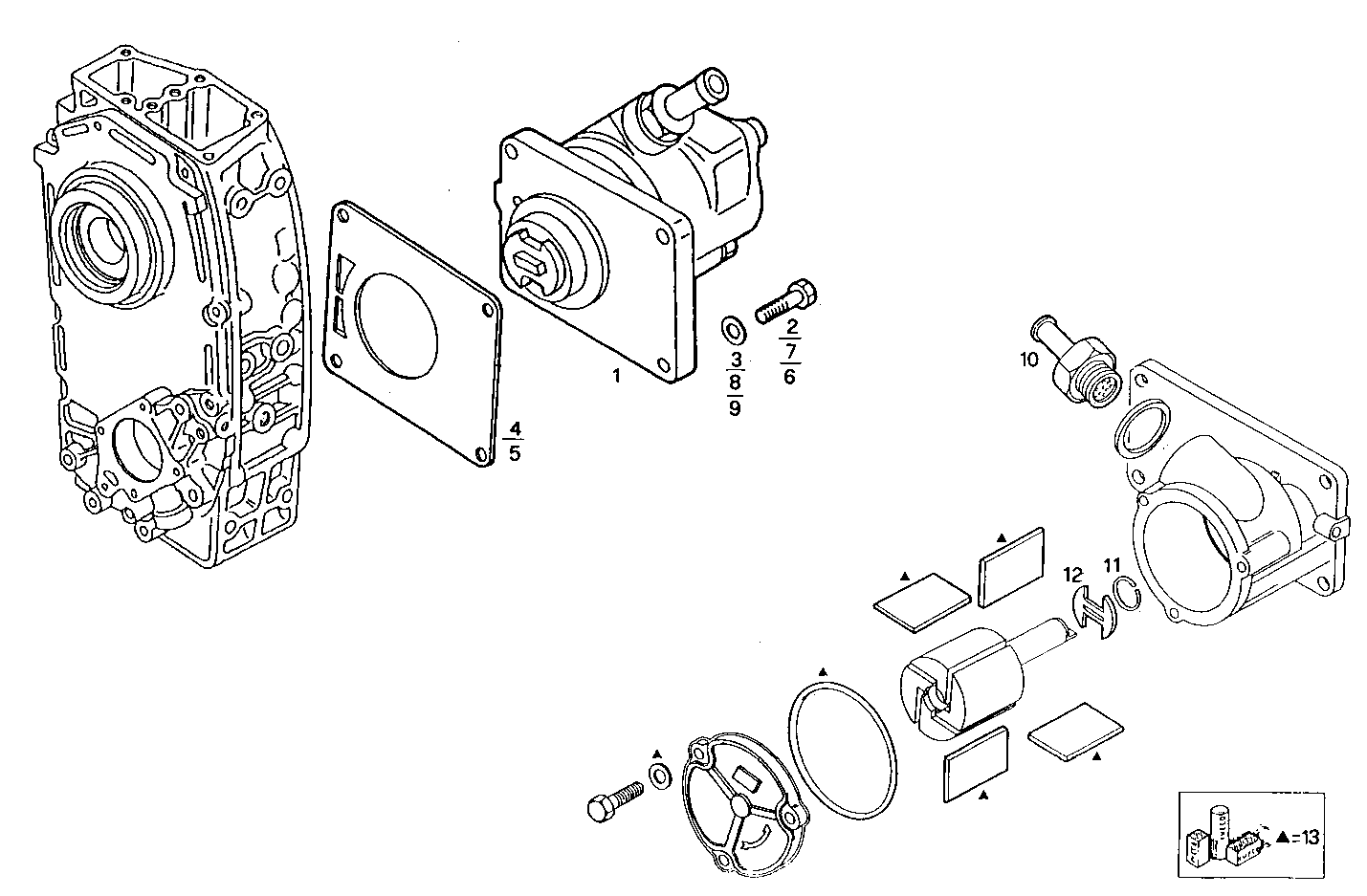 VACUUM PUMP - 8141.67.2000 8141.67 parts diagram