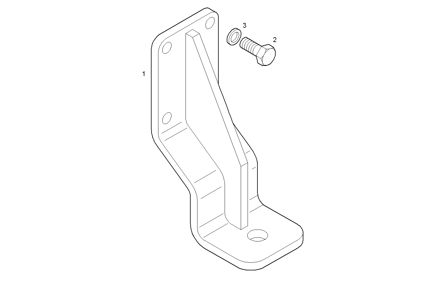 ENGINE SUSPENSION - N67ENTM45.10 NEF 6 electron. parts diagram