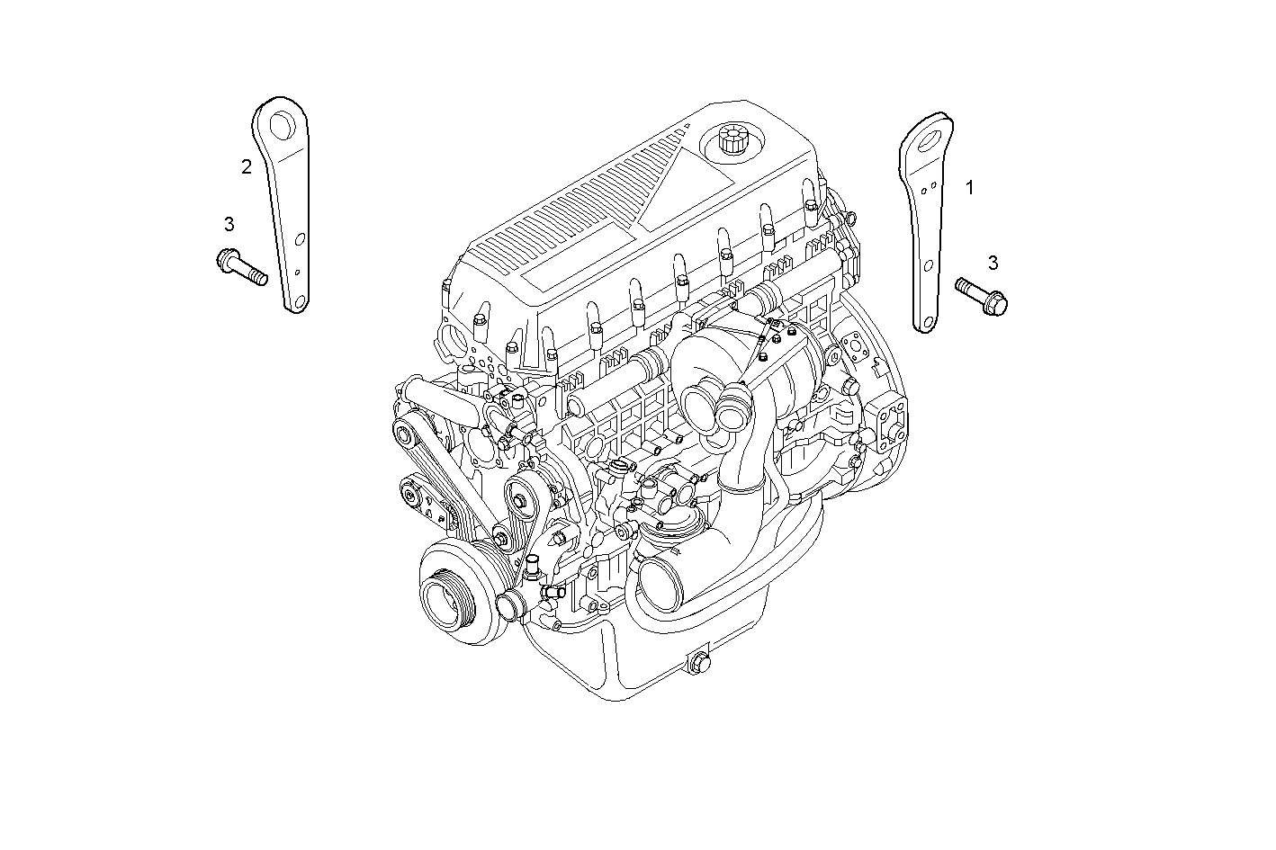 HOOK - C78ENTE60.00 CURSOR 8 parts diagram