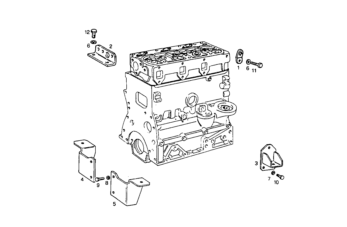 ENGINE SUSPENSION - 8035M06.00A550 8035M06 parts diagram
