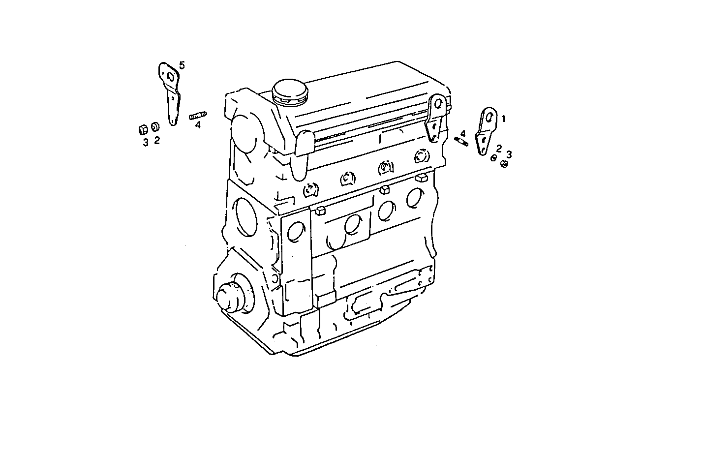 ENGINE SUSPENSION - 8141i07.01 8141i07 parts diagram