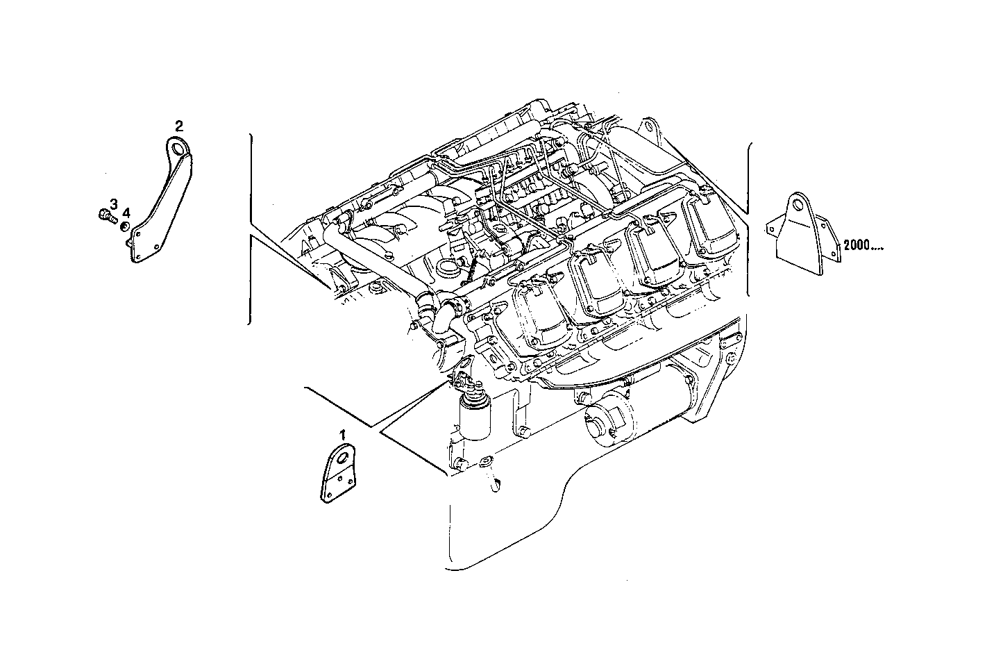ENGINE SUSPENSION - 8281Si15.00A550 8281Si15 parts diagram