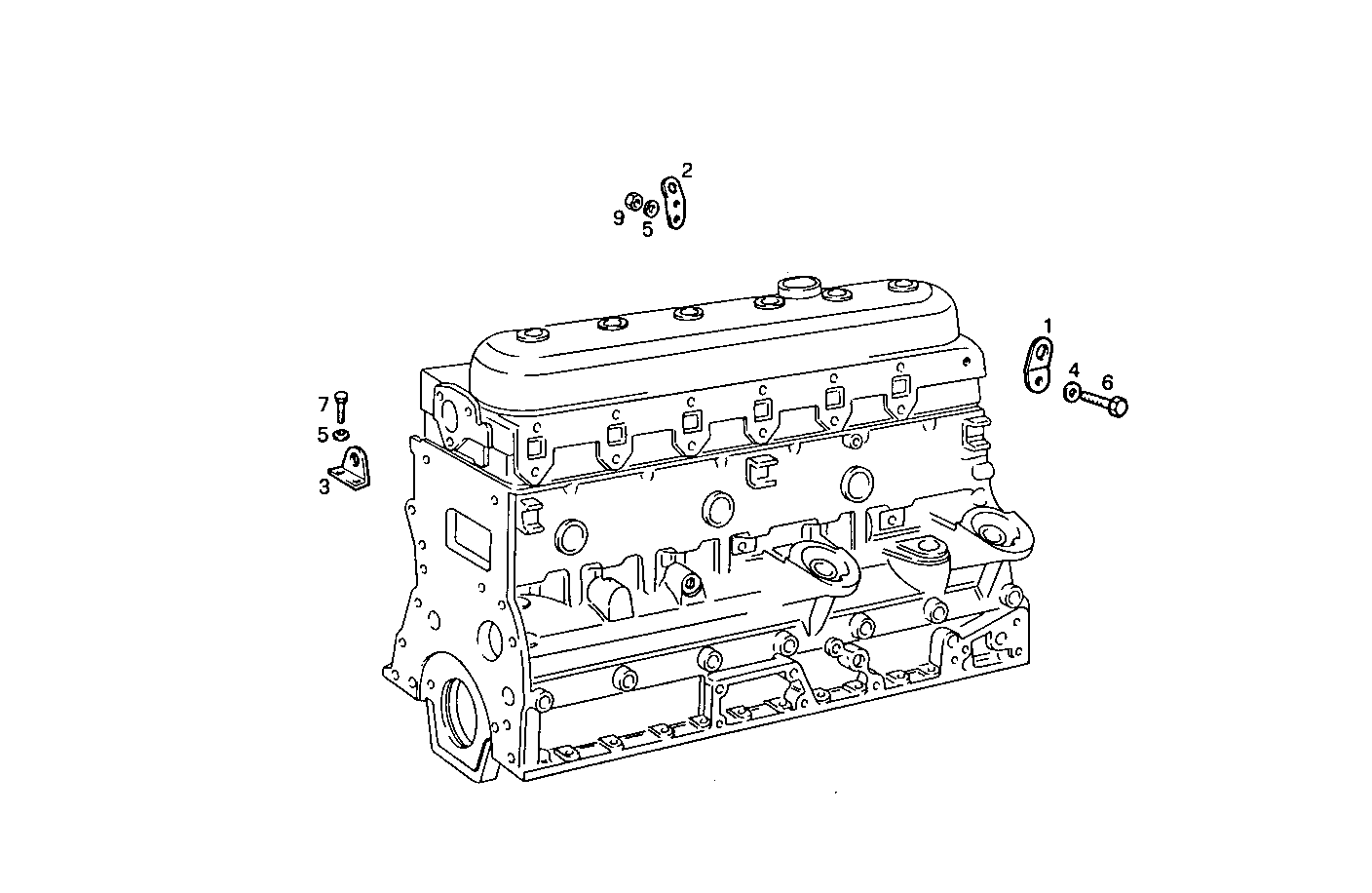 ENGINE SUSPENSION - 8061C05.05A001 8061C05 parts diagram