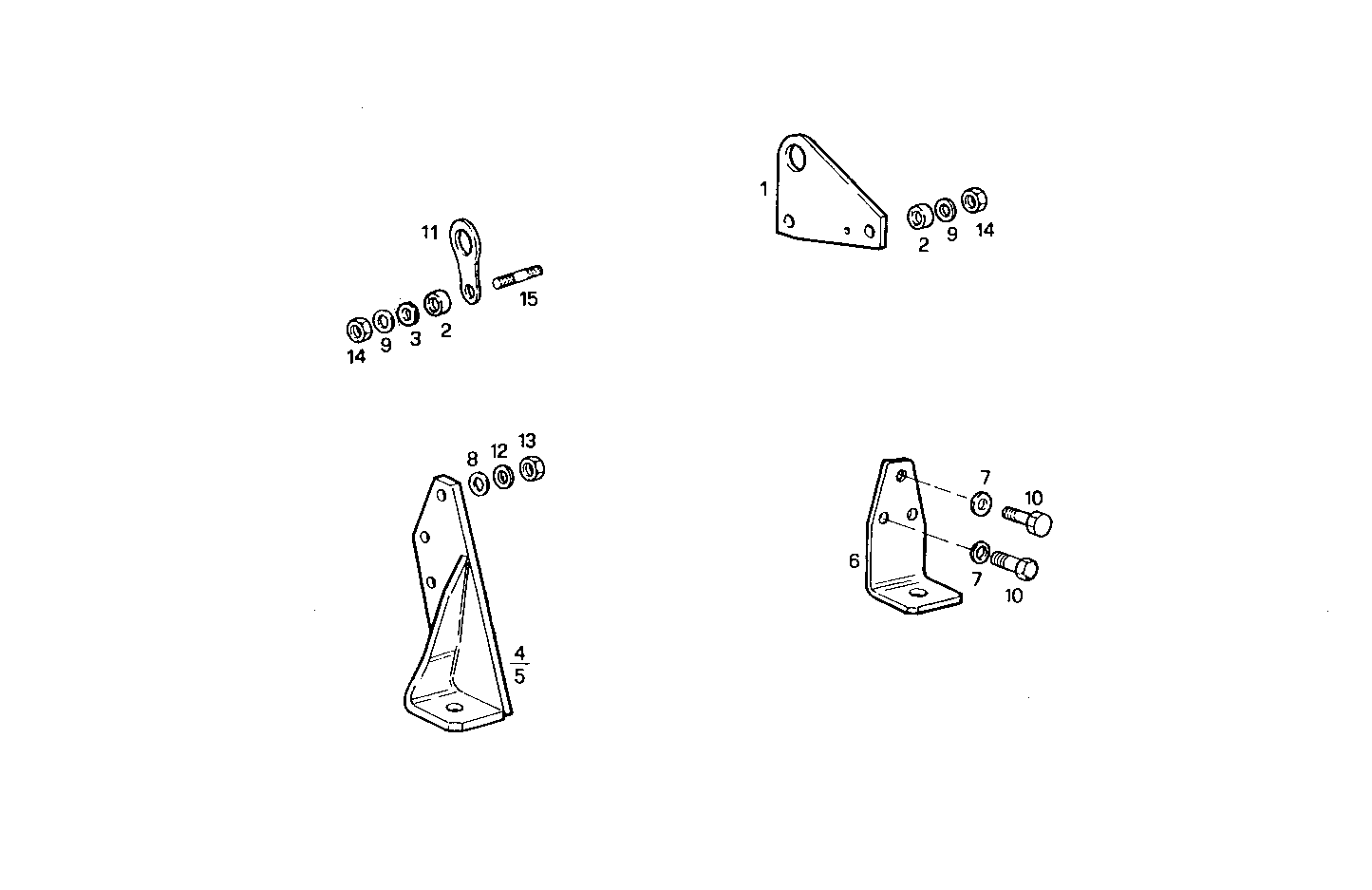 ENGINE SUSPENSION - 8210SRG85.10 8210SRG85 parts diagram