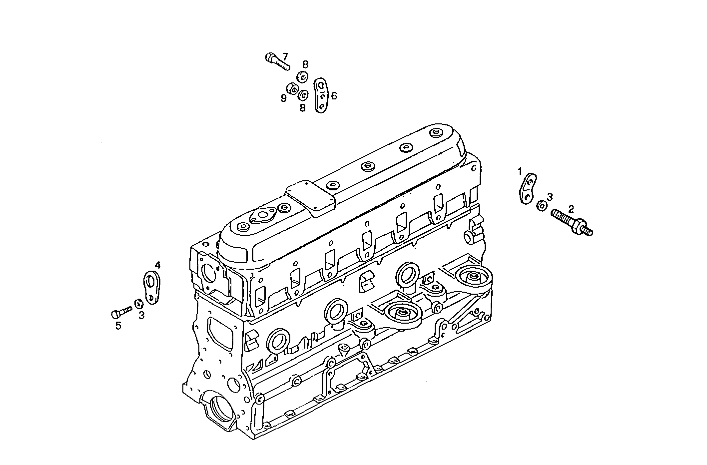 ENGINE SUSPENSION - 8060SRC23.20 8060SRC23 parts diagram
