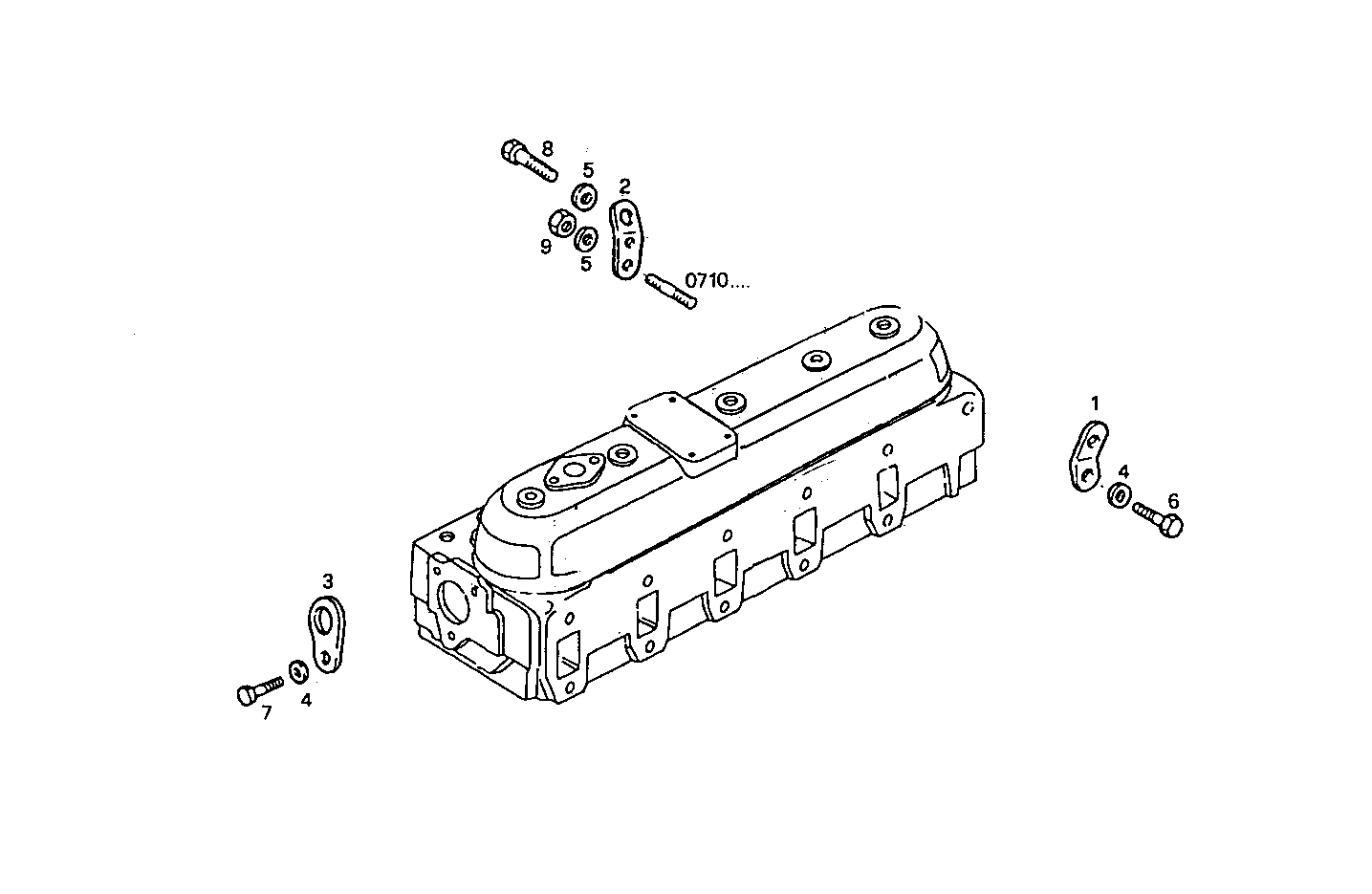 ENGINE SUSPENSION - 8040SRC20.00 8040SRC20 parts diagram