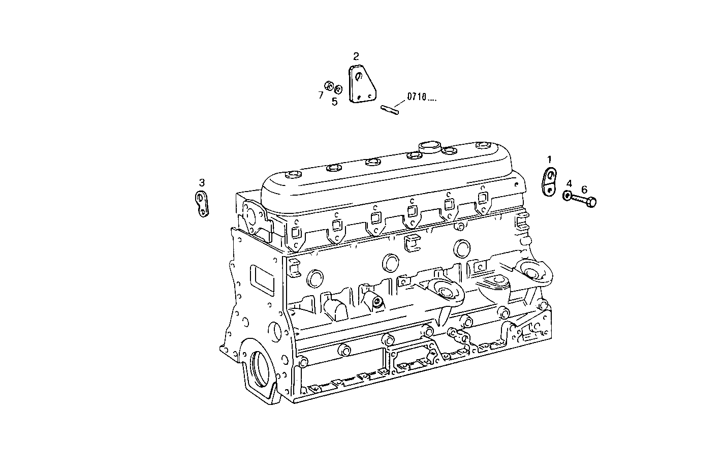 ENGINE SUSPENSION - 8065SRE10.00A800 8065SRE10 parts diagram