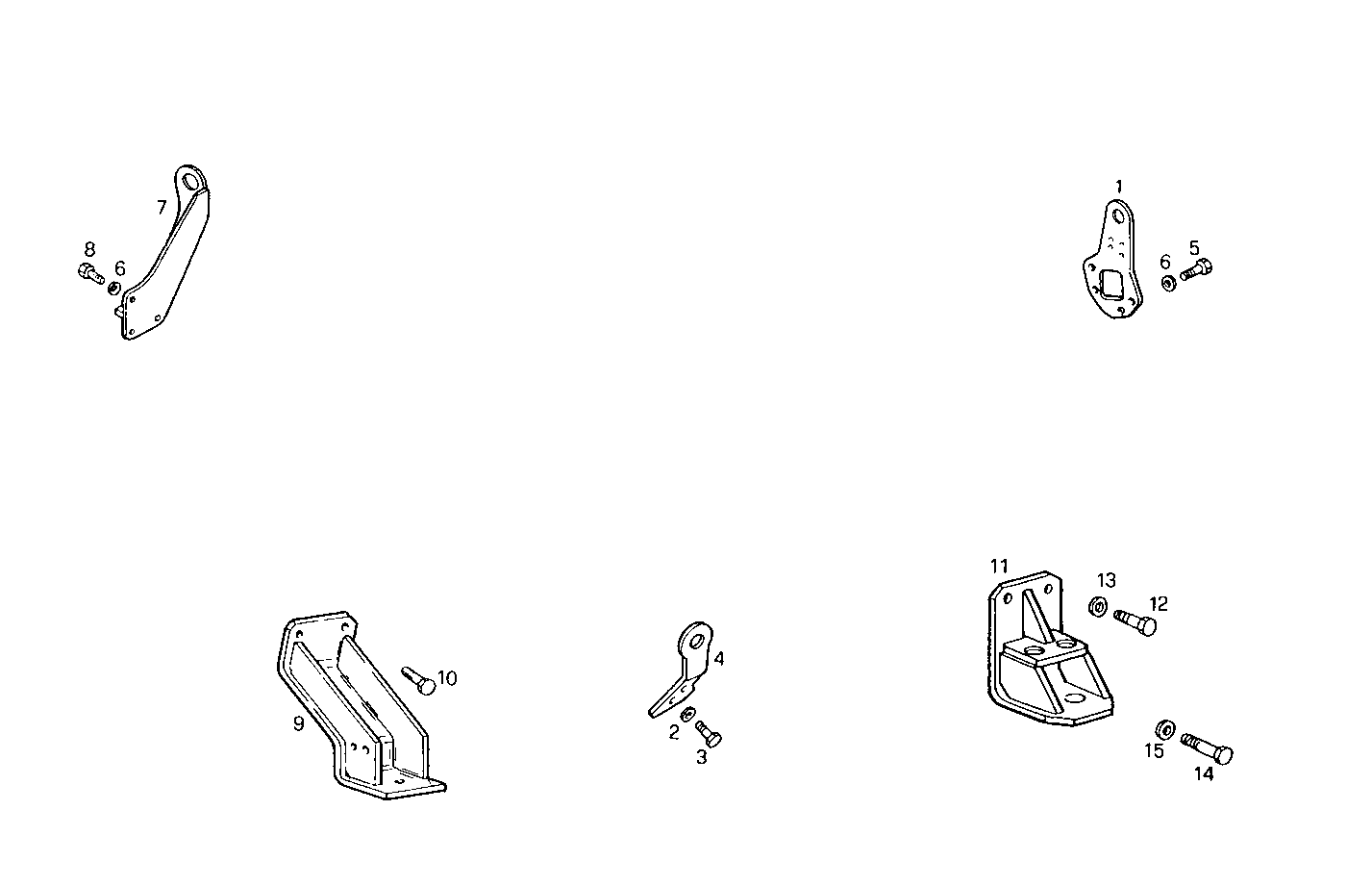 ENGINE SUSPENSION - 8281SRG75.10 8281SRG75 parts diagram
