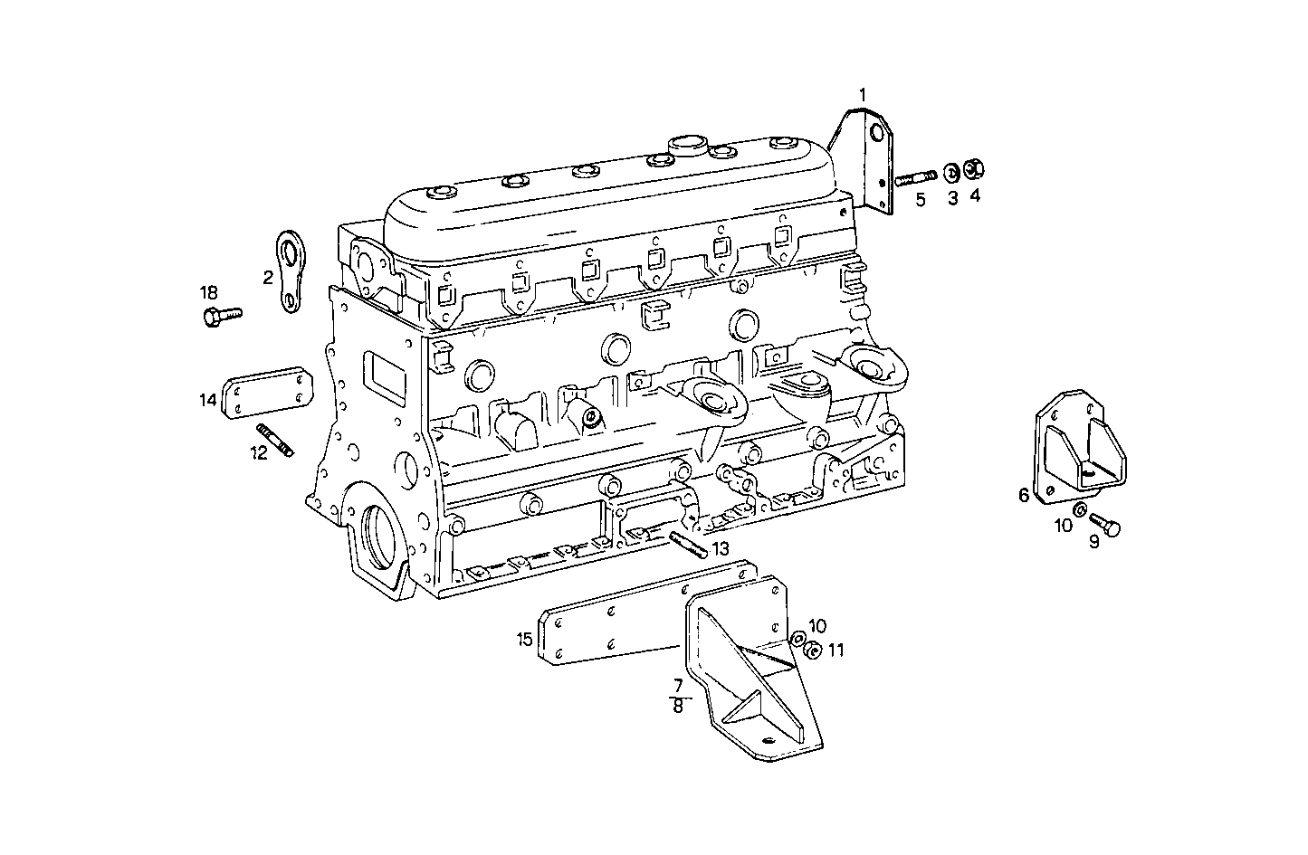 ENGINE SUSPENSION - 8060SM21.10 8060SM21 parts diagram