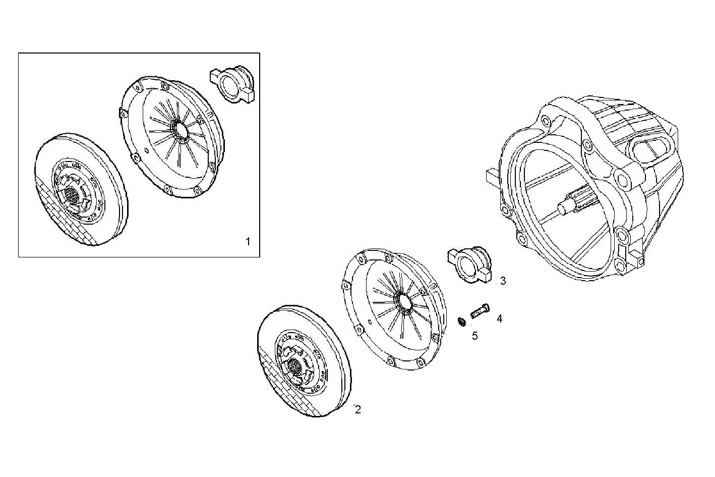 AUTOMOTIVE CLUTCH 11'' - 8140SRC36.10A003 8140SRC36 parts diagram