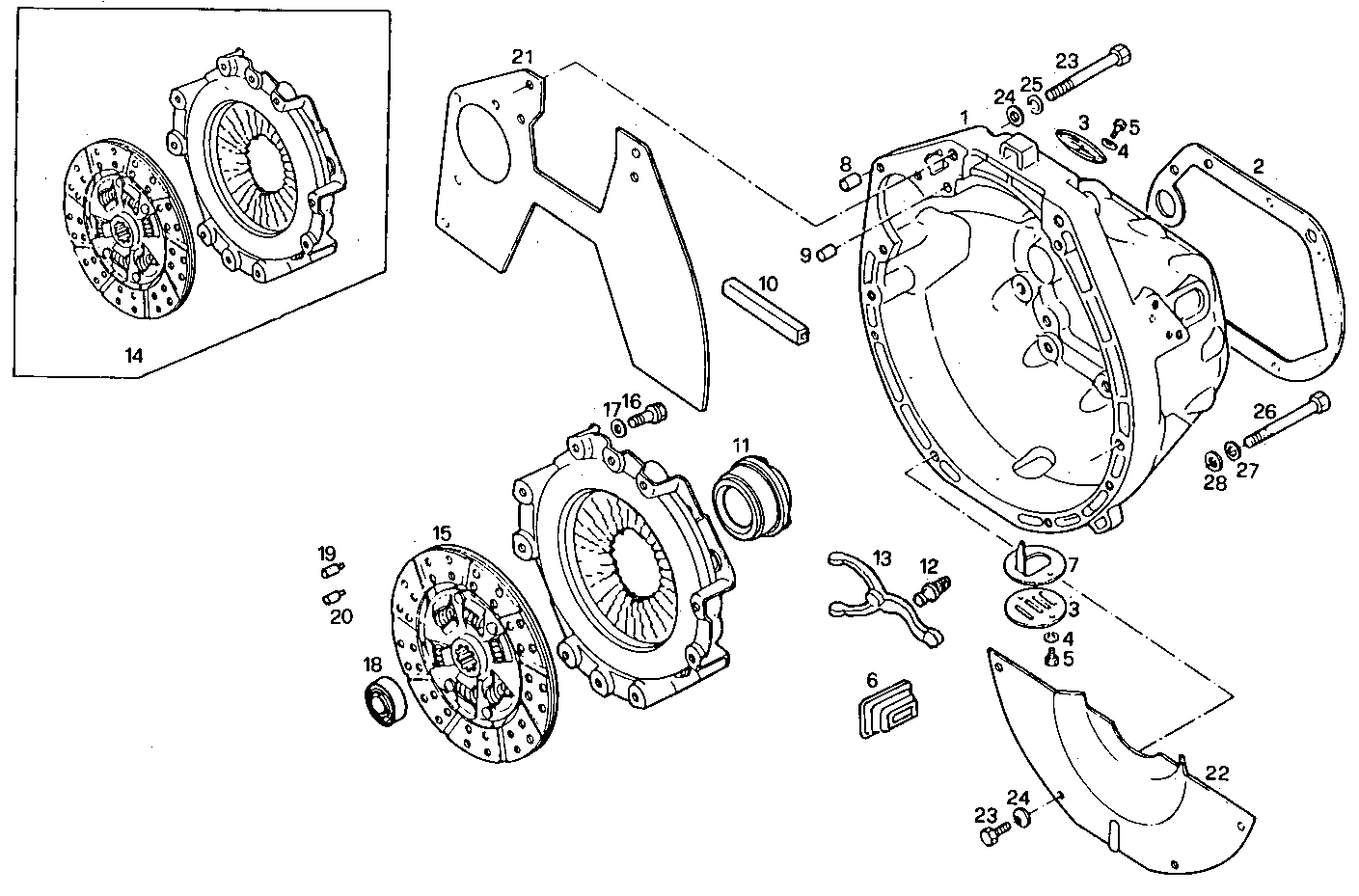 CLUTCH - 8040SRC21.10A004 8040SRC21 parts diagram