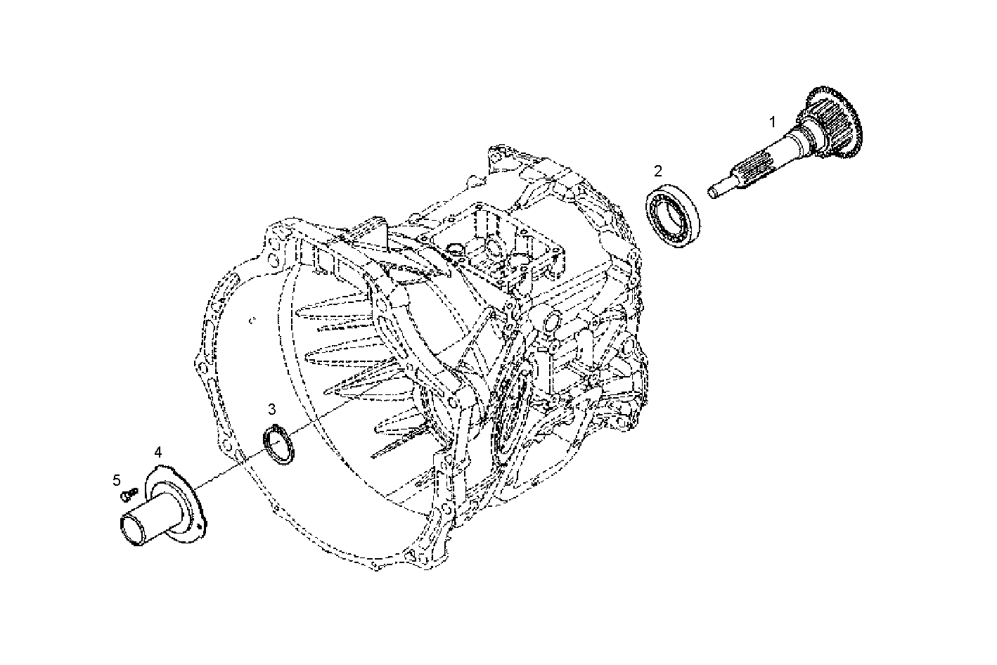 TRANSMISSION - 8140SRC30.20A003 8140SRC30 parts diagram