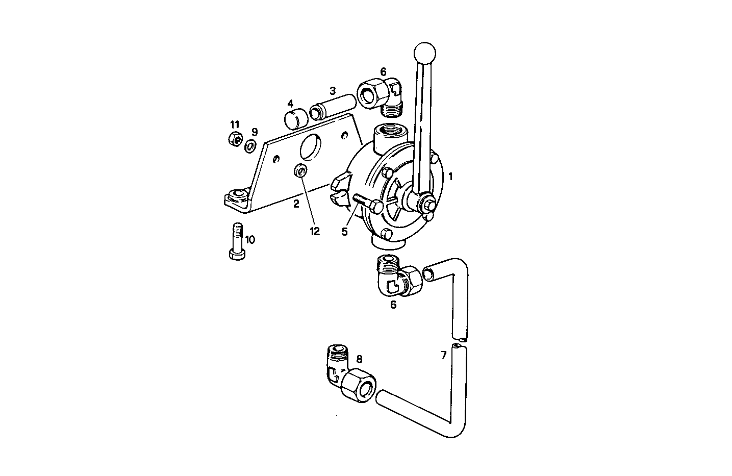OIL OUTLET PUMP - 8210SRM40.30A550 8210SRM40 parts diagram