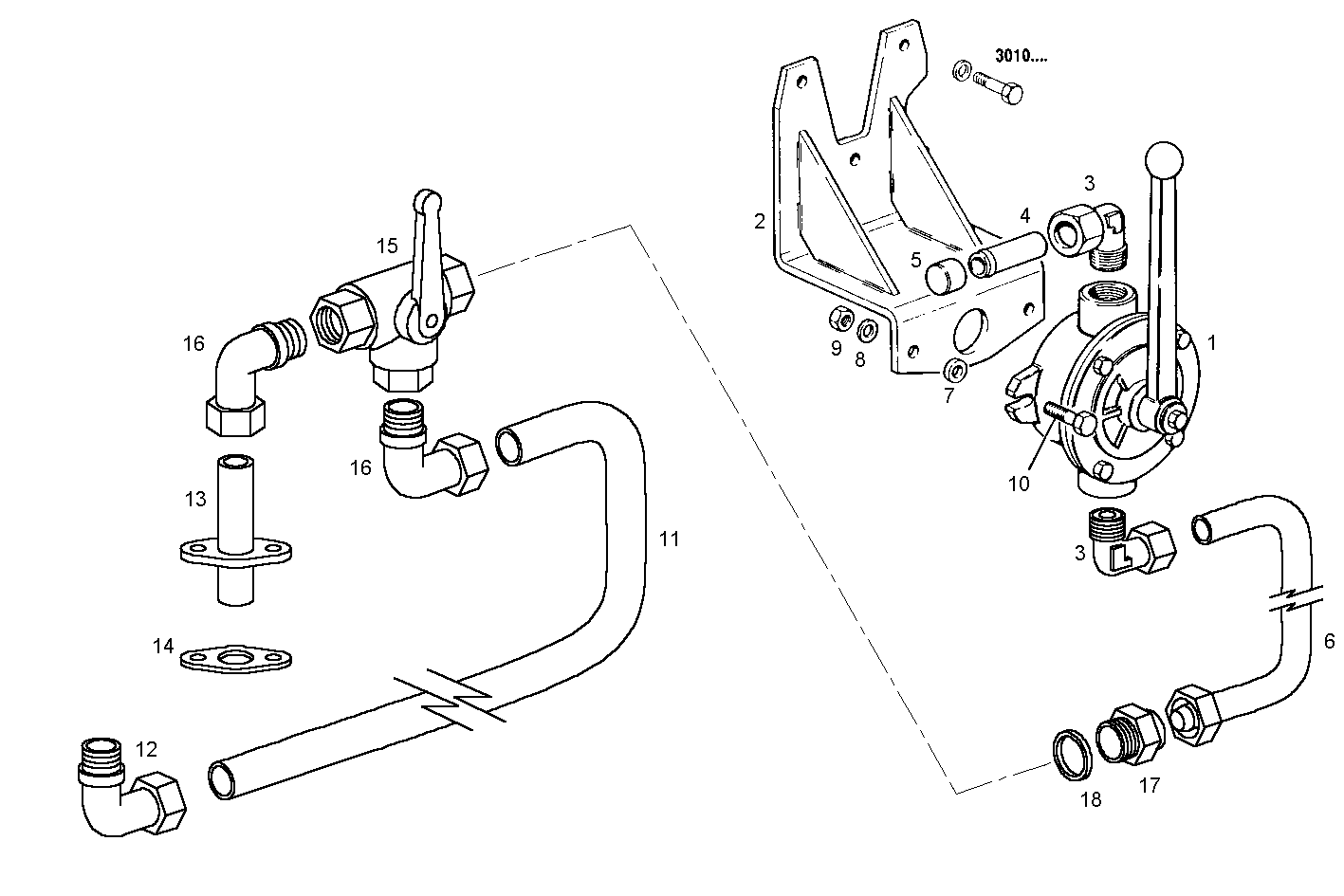 OIL OUTLET PUMP - 8460SRM28.13 8460SRM28 parts diagram