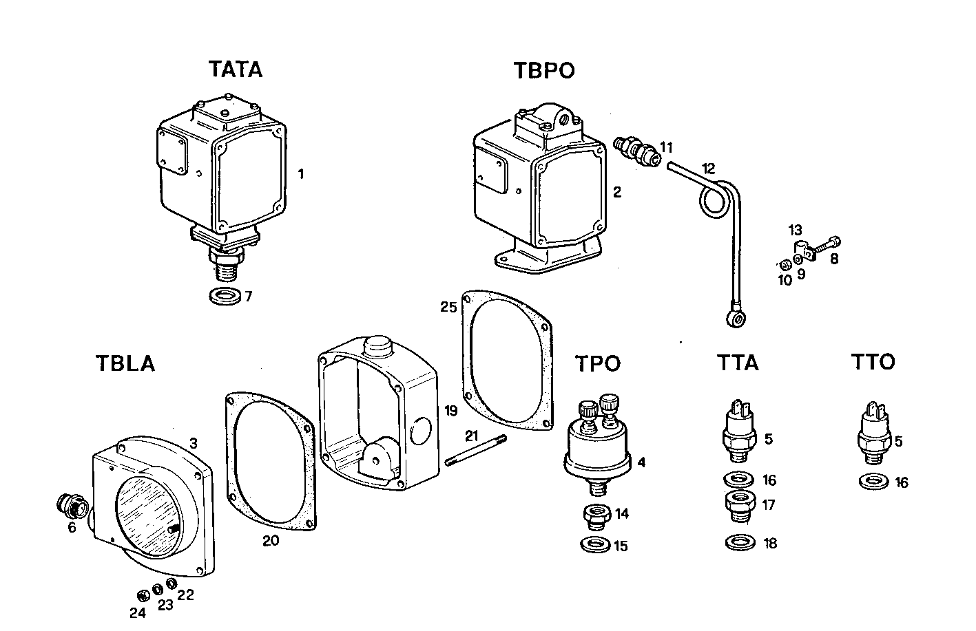INSTRUMENTS - 8291SRM75.10 8291SRM75 parts diagram