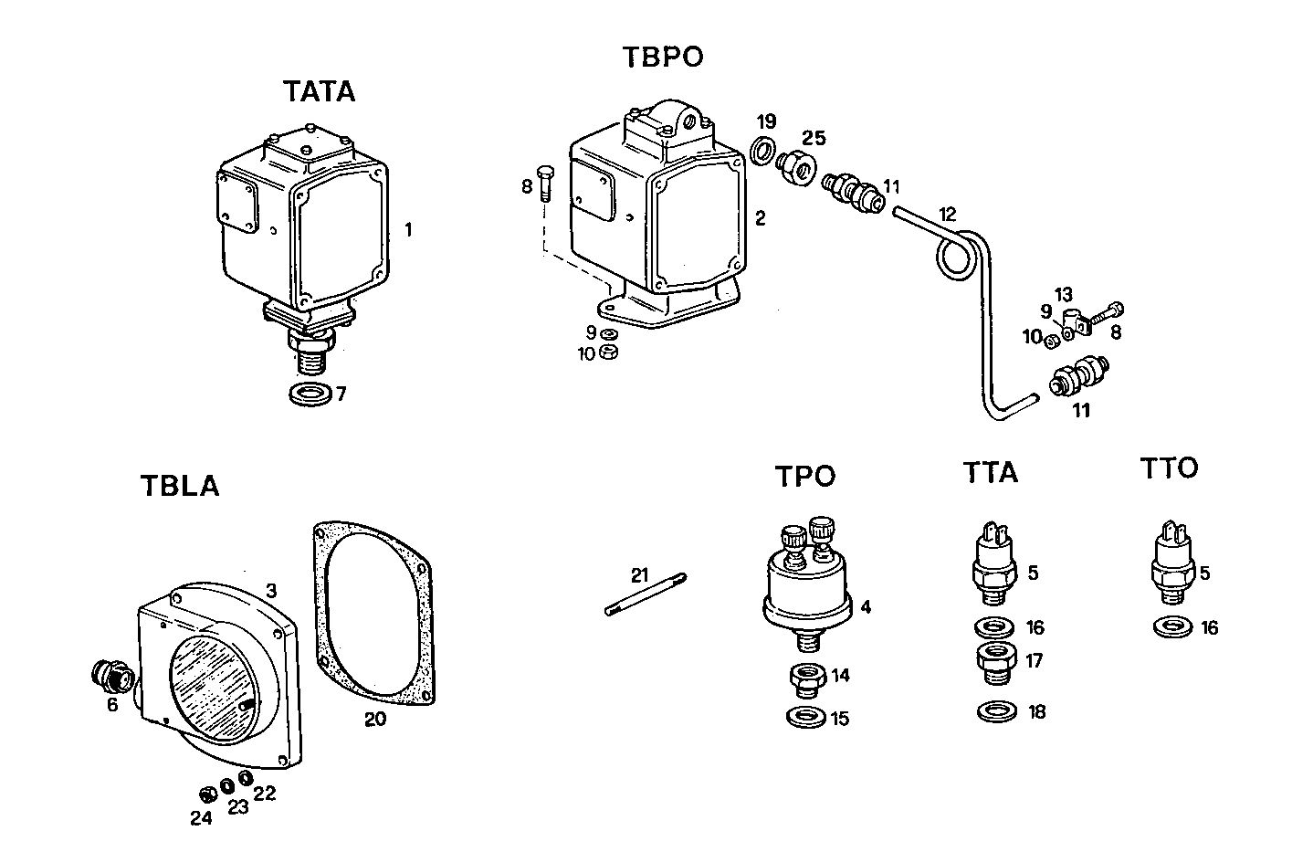 INSTRUMENTS - 8291SRM75.11 8291SRM75 parts diagram