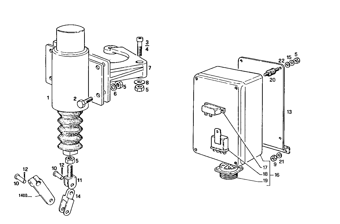 ELECTRIC STOP ENGINE - 8210SRM45.10 8210SRM45 parts diagram