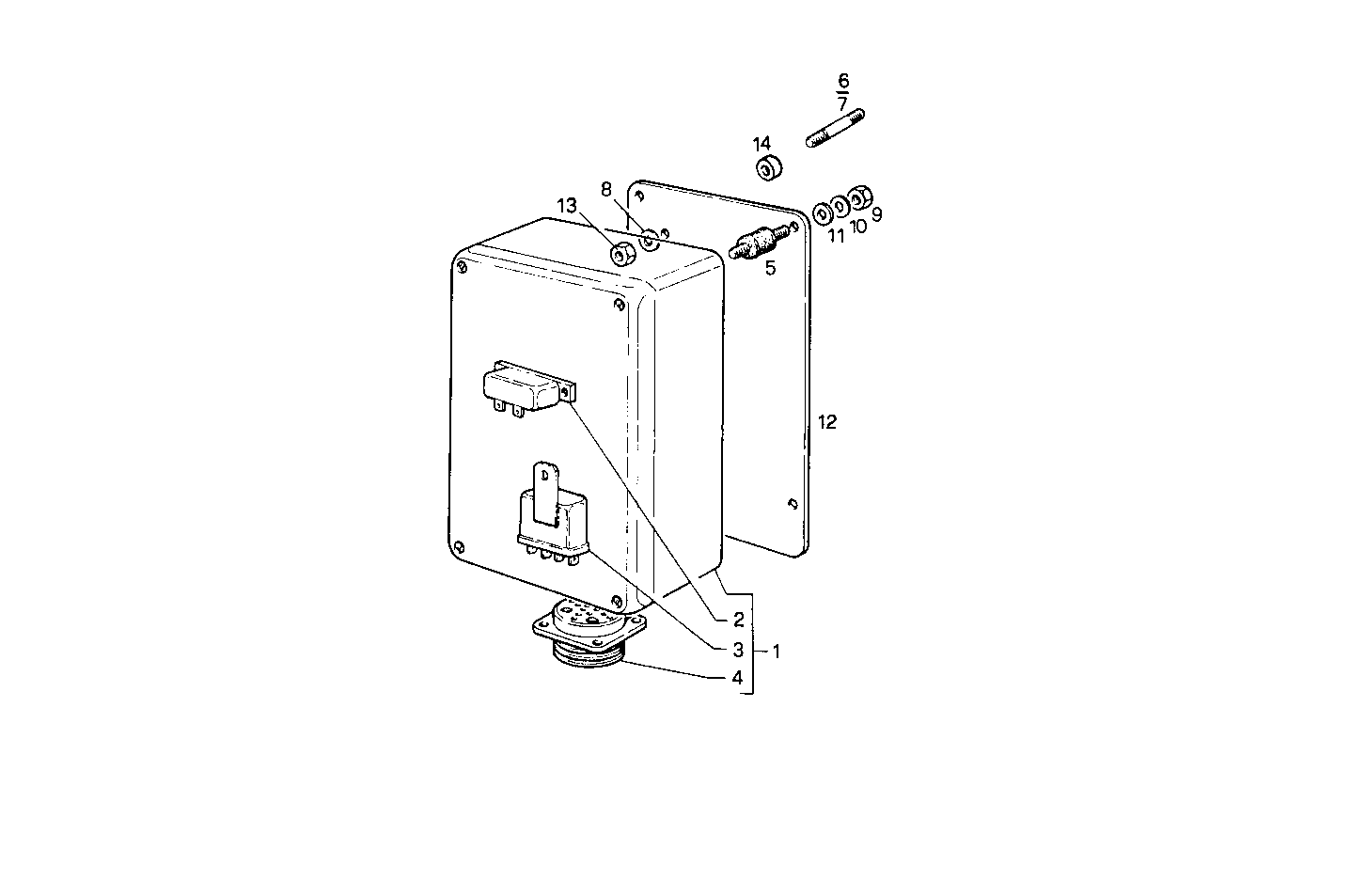 ELECTRIC STOP ENGINE - 8061SM16.11 8061SM16 parts diagram