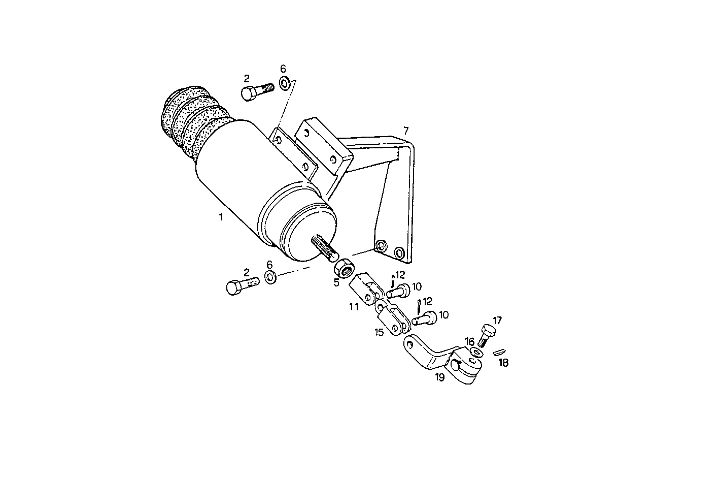 ELECTRIC STOP ENGINE - 8210M22.30 8210M22 parts diagram