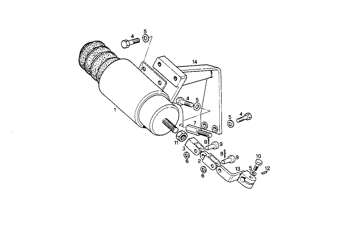 ELECTRIC STOP ENGINE - 8210M22.10 8210M22 parts diagram