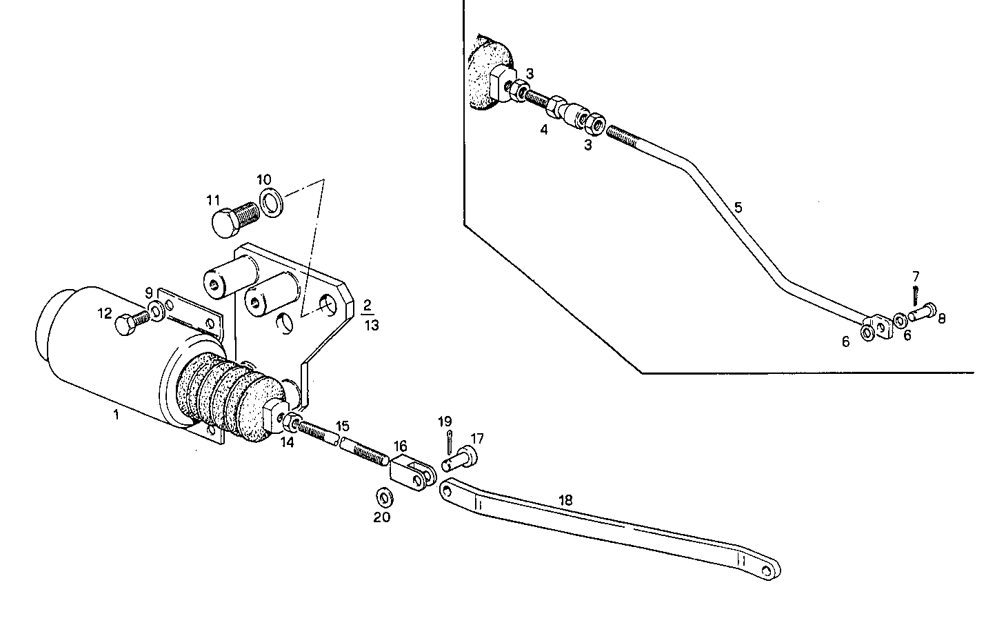 ELECTRIC STOP ENGINE - 8061SM20.30 8061SM20 parts diagram