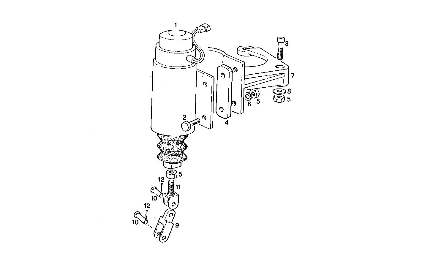 ELECTRIC STOP ENGINE - 8291SRM75.12 8291SRM75 parts diagram