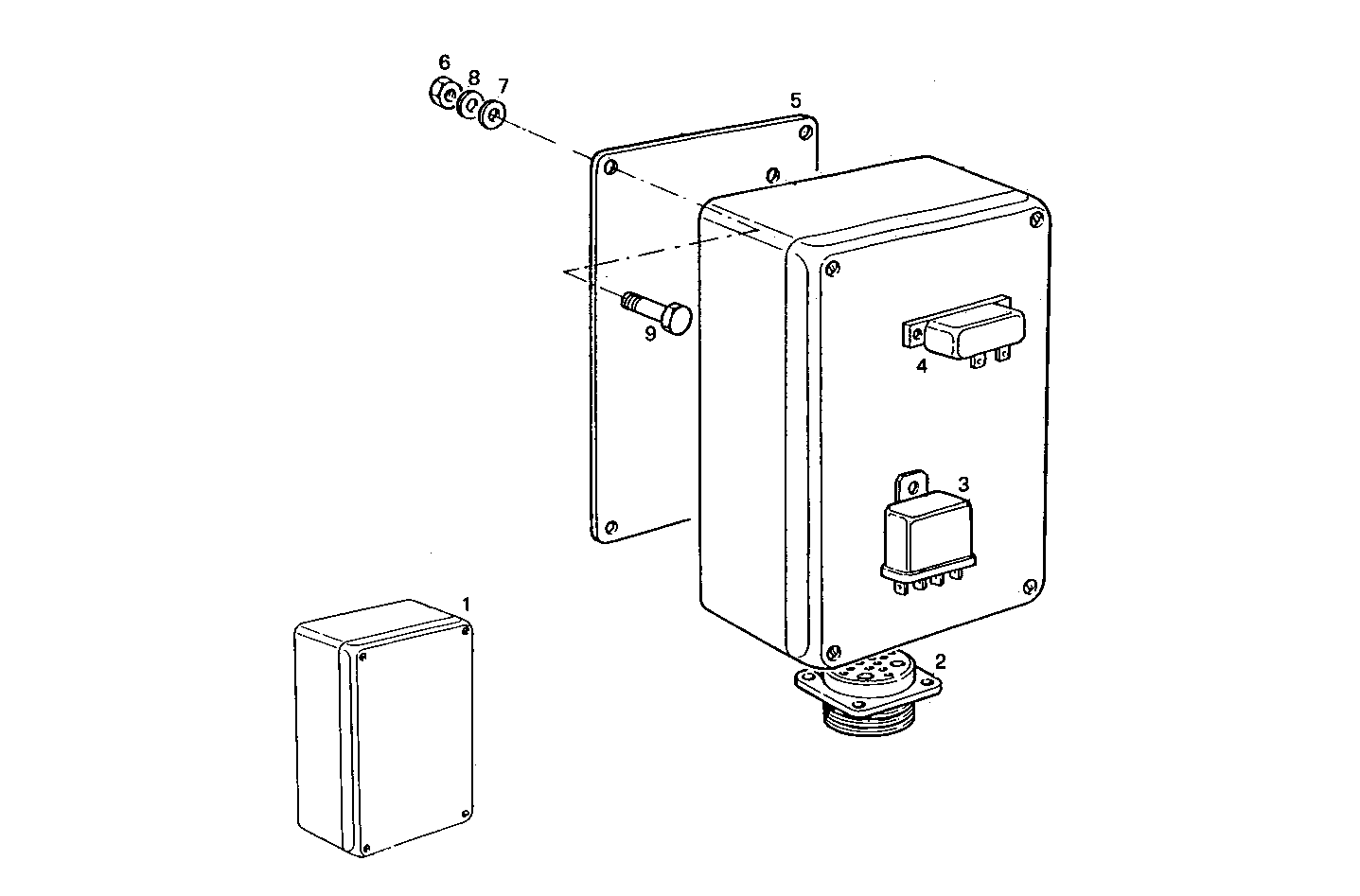 ELECTRIC STOP ENGINE - 8460SRM50.10 8460SRM50 parts diagram