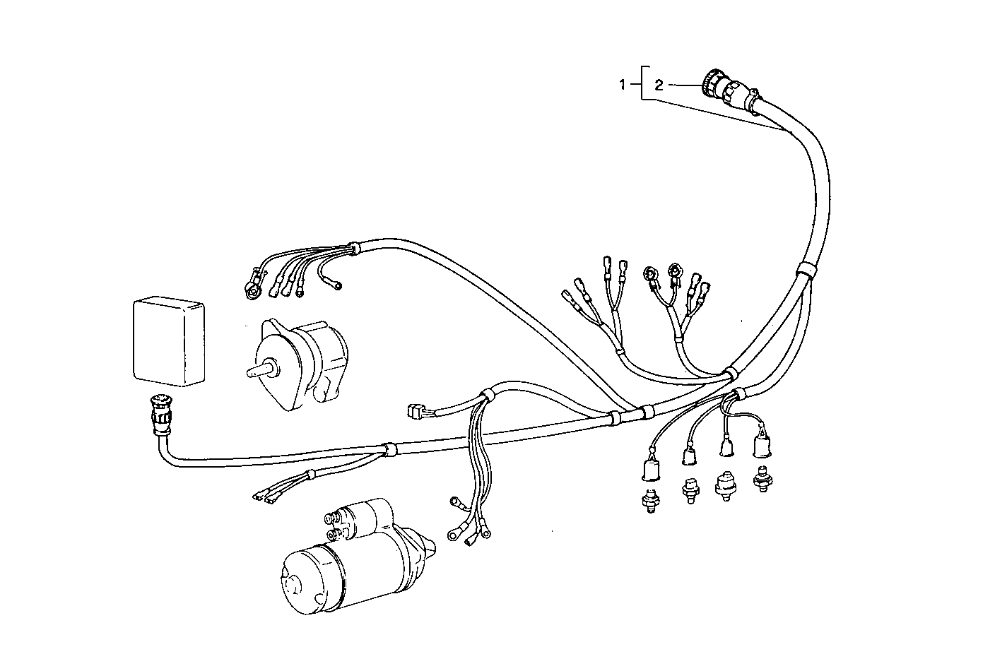 CABLES - 8061SRM30.10 8061SRM30 parts diagram
