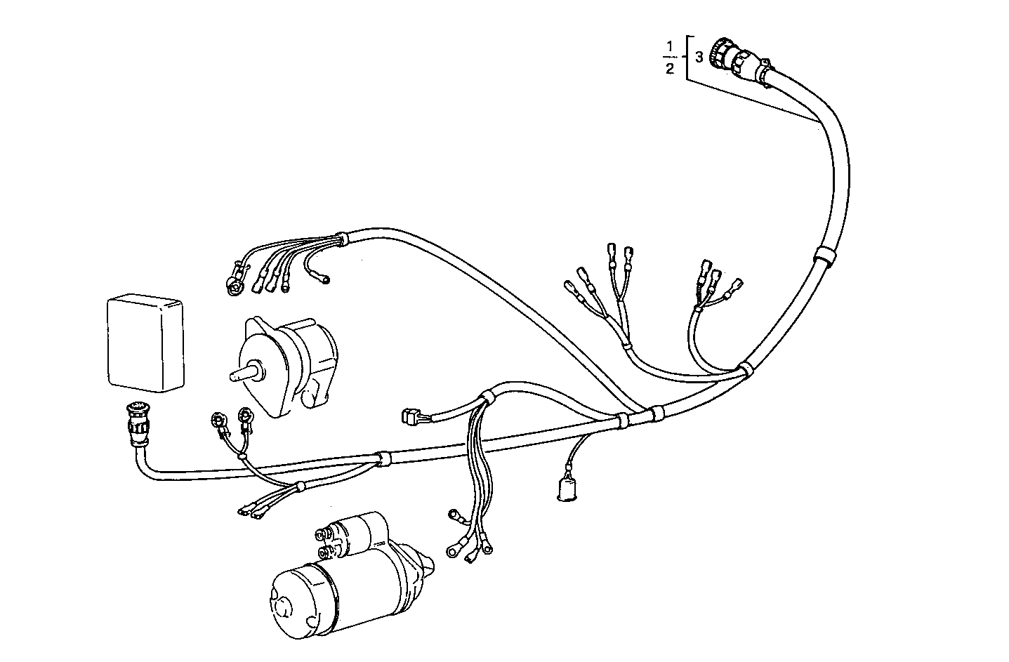 CABLES - 8361SRM38.11 8361SRM38 parts diagram