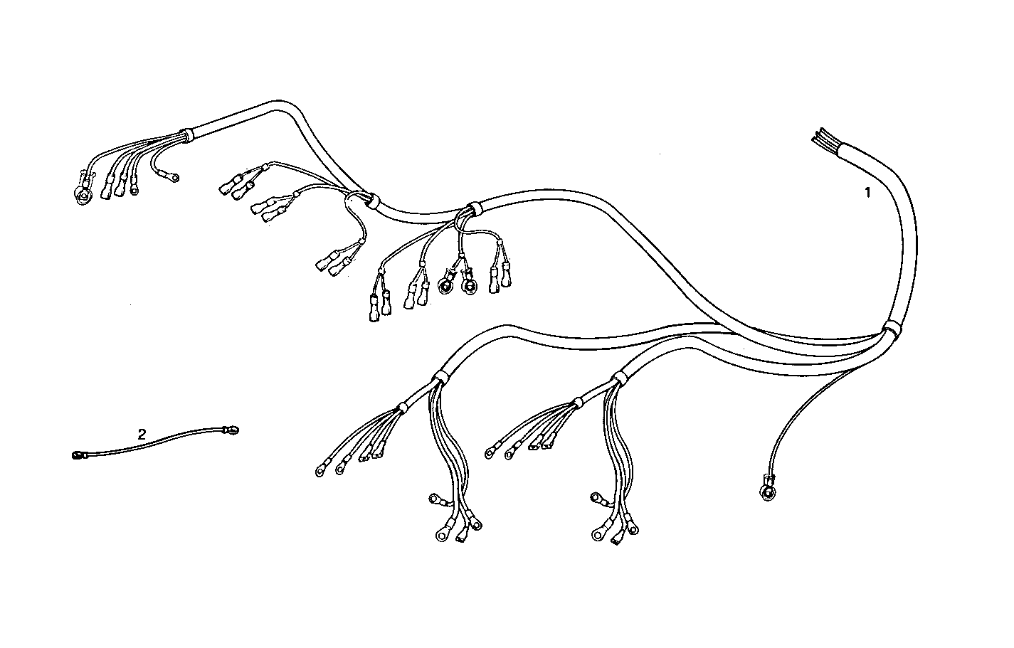 CABLES - 8291SRM75.10 8291SRM75 parts diagram
