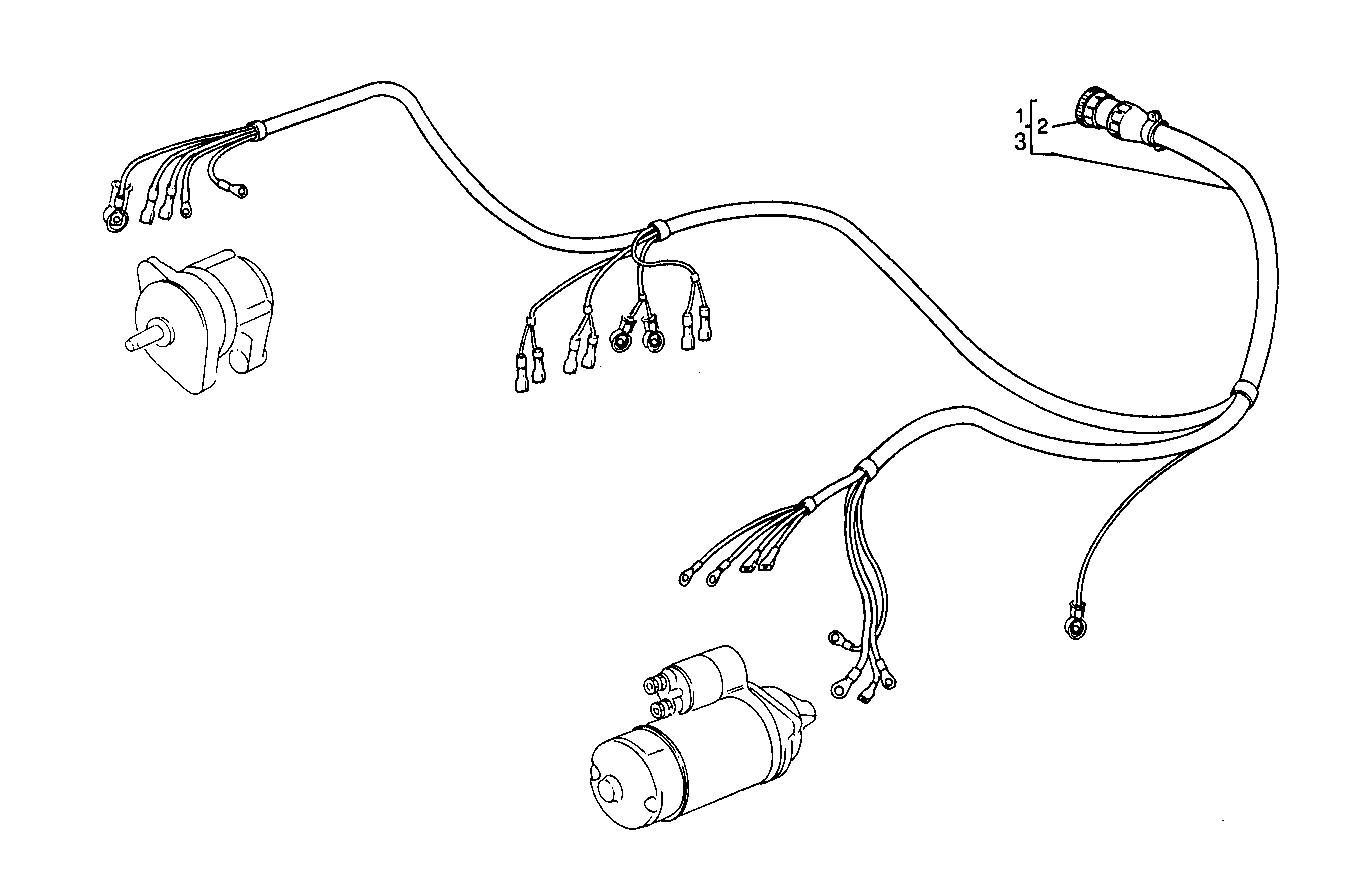 CABLES - 8061SRM25.33 8061SRM25 parts diagram
