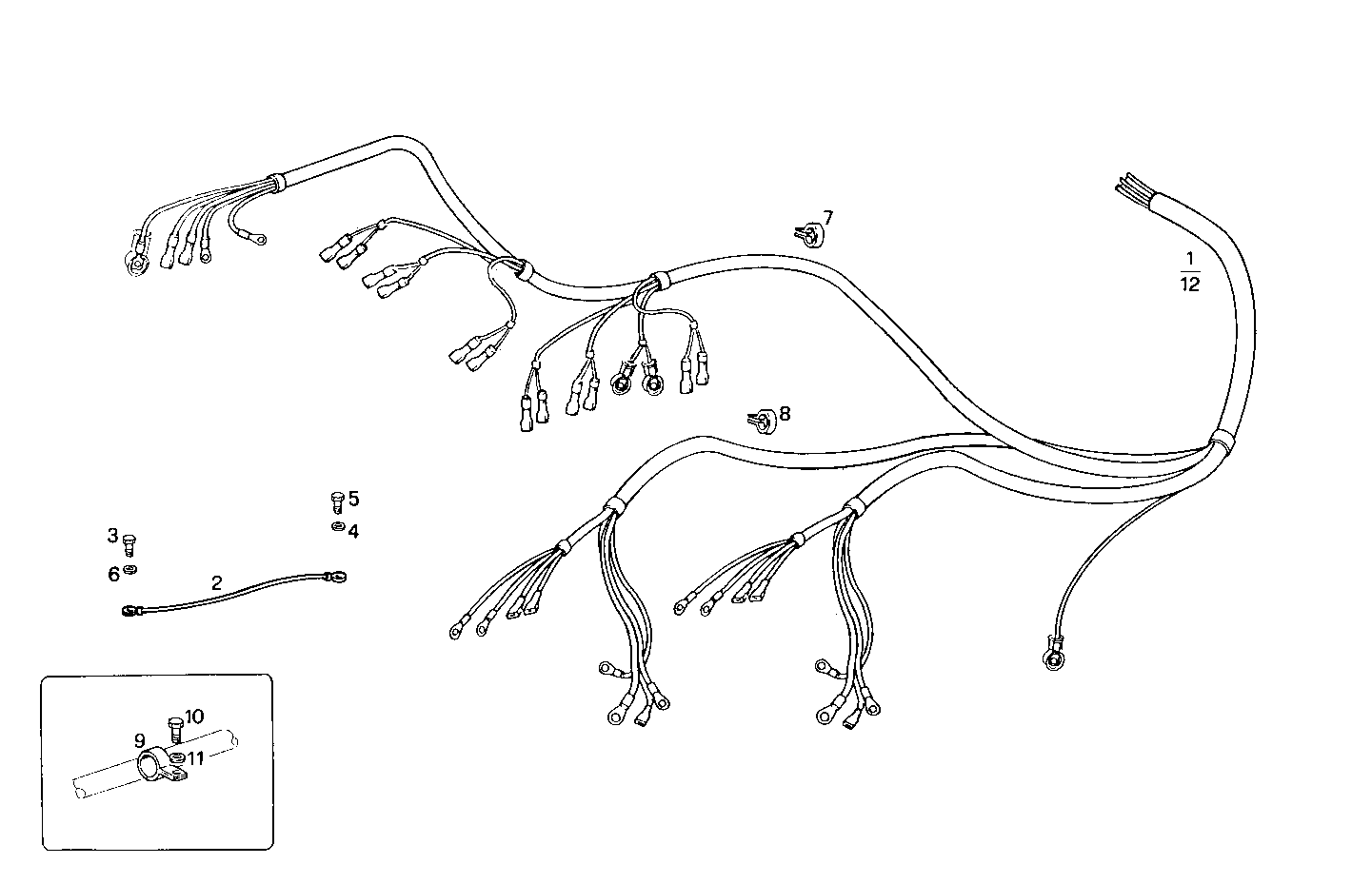 CABLES - 8291SRM75.32 8291SRM75 parts diagram