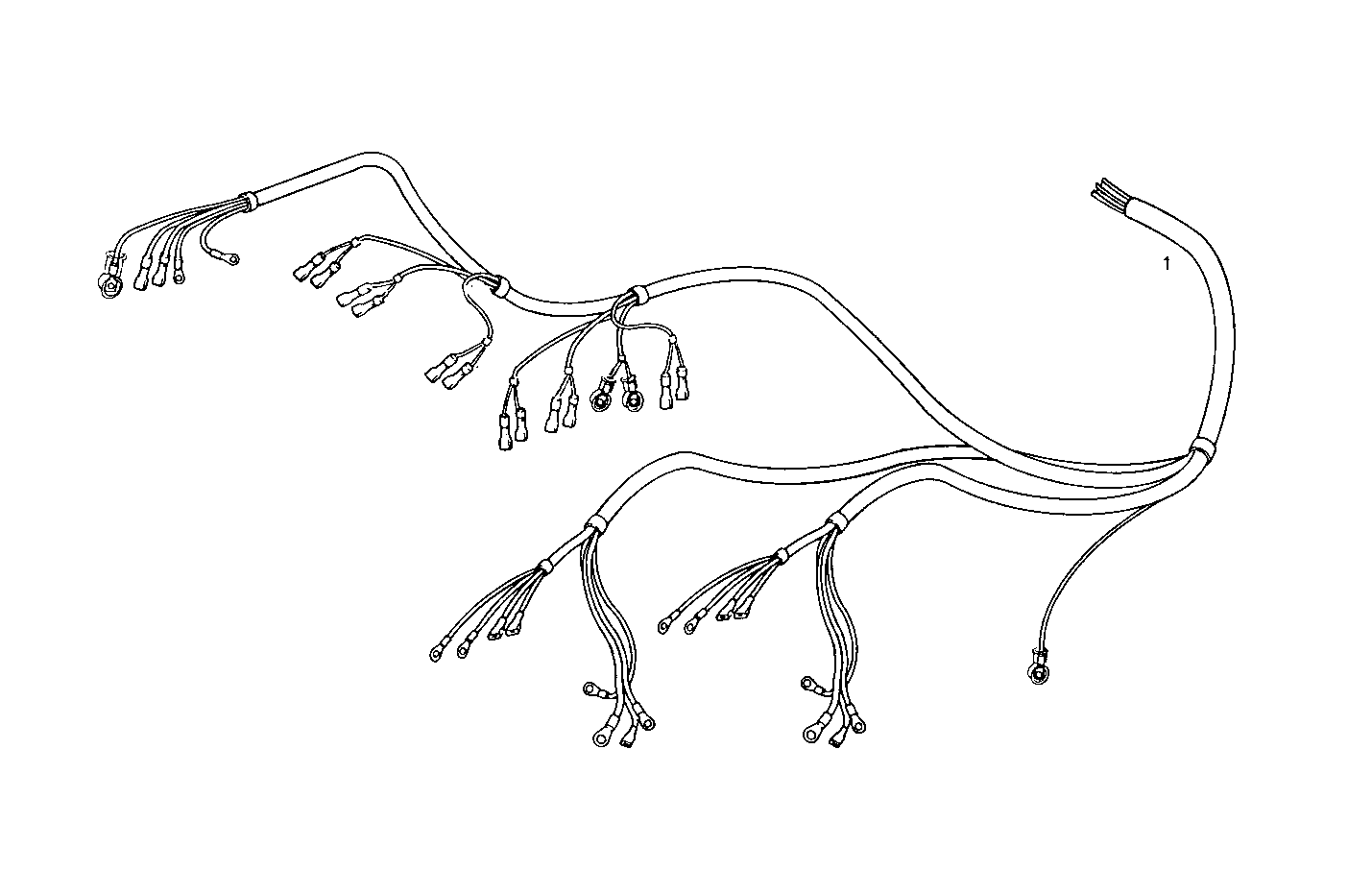 CABLES - 8210SRG75.10A500 8210SRG75 parts diagram