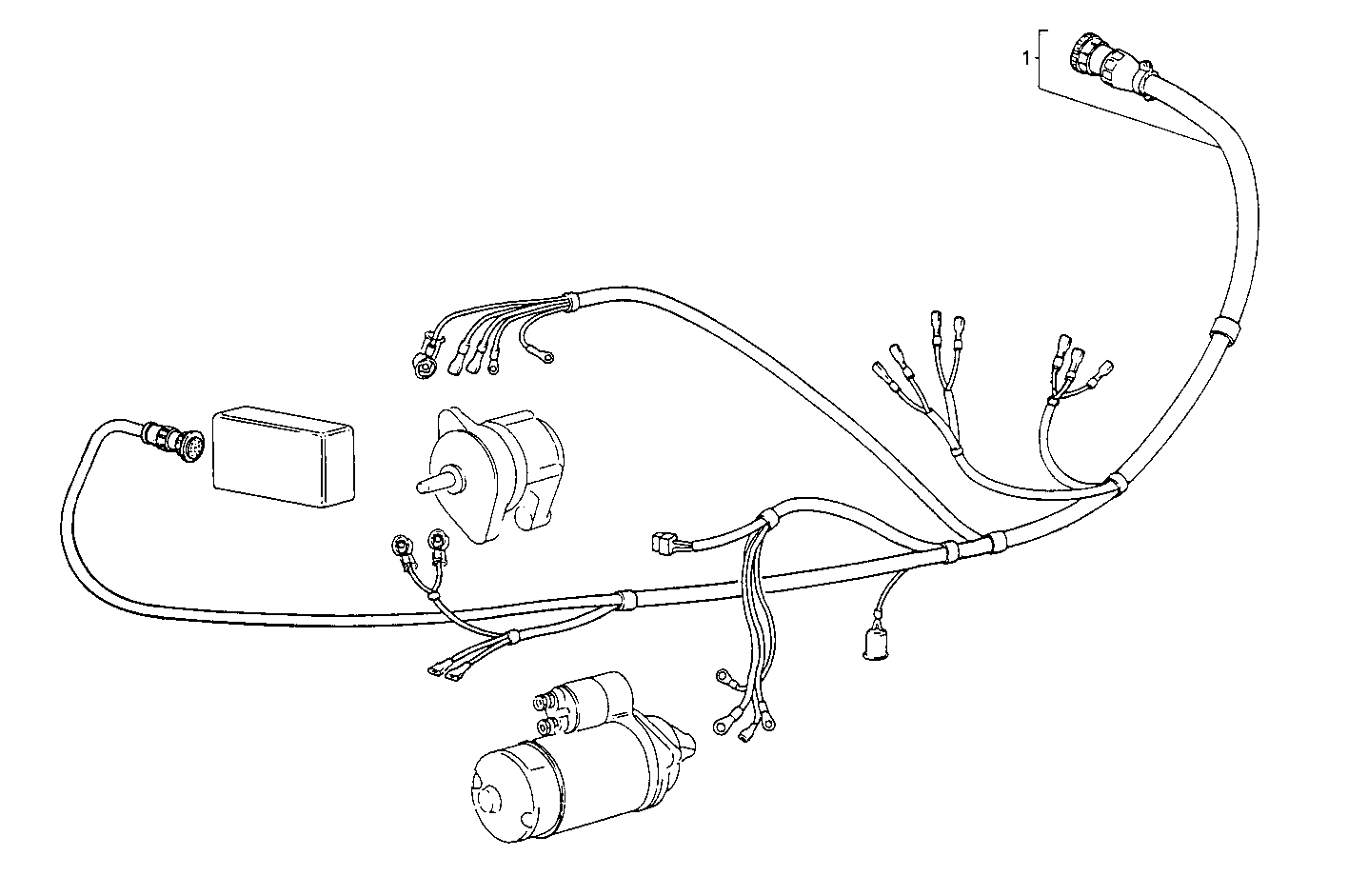 CABLES - 8361SRM40.11 8361SRM40 parts diagram