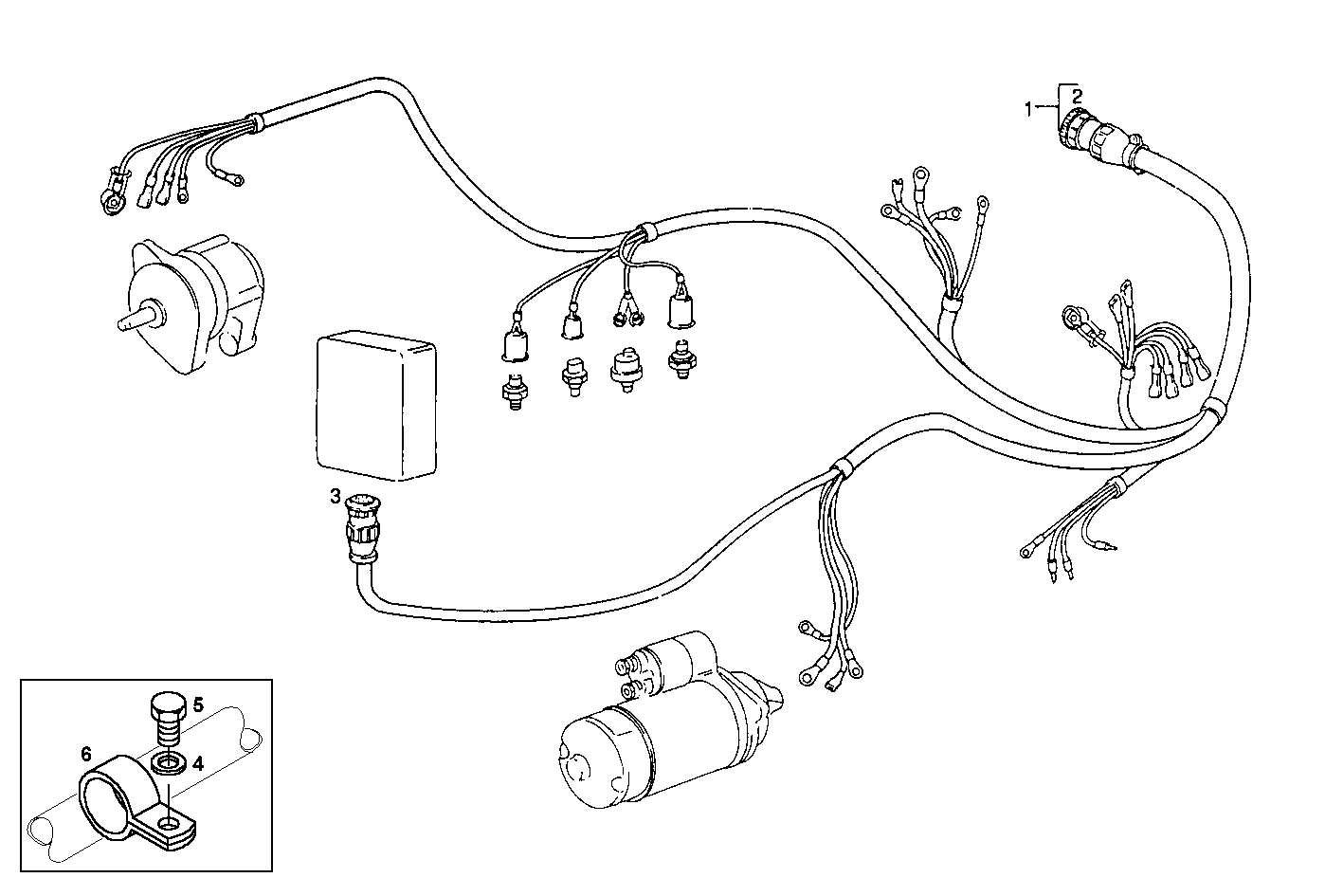 CABLES - 8210M22.30A003 8210M22 parts diagram