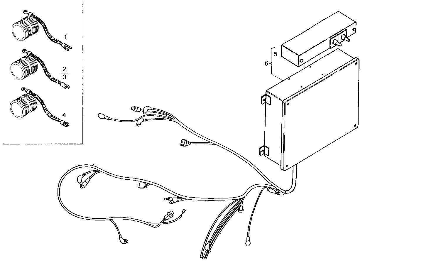 CABLES - C78ENTM30.10-C 12/03 CURSOR 8 parts diagram