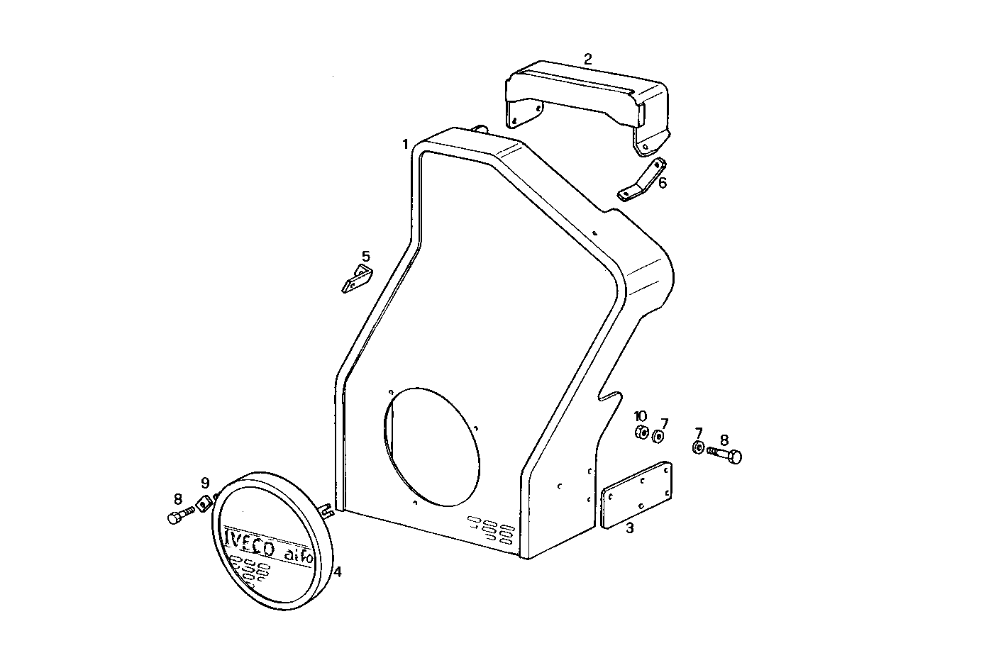 SHIELDS - GE8281M32.30A001 GE8281M32 parts diagram