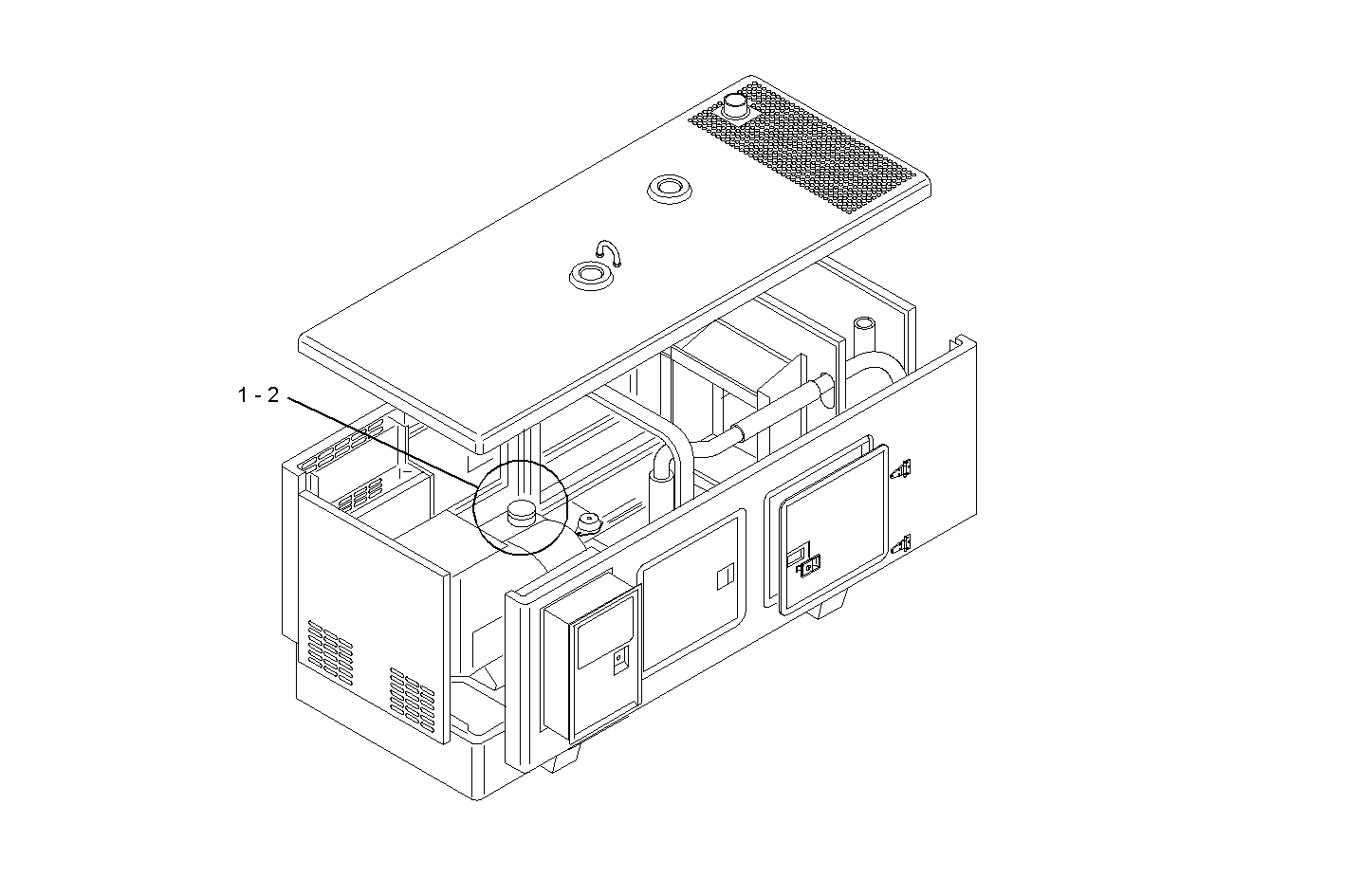 FUEL TANK - GS8061Si07.05A664 GS8061Si07 parts diagram