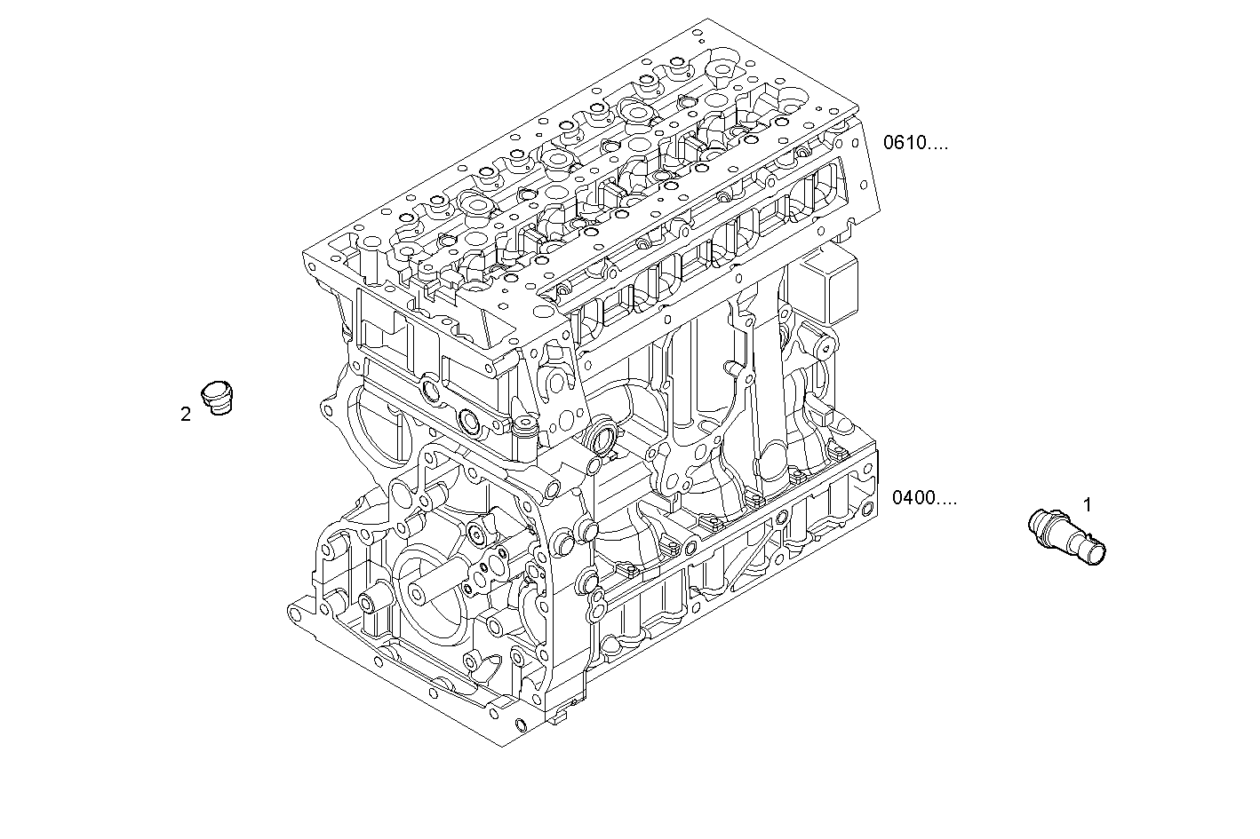 DIAGNOSTIC SENSORS - F1CE0481F*A001 SOFIM HPI 3.0L - EURO 4 parts diagram